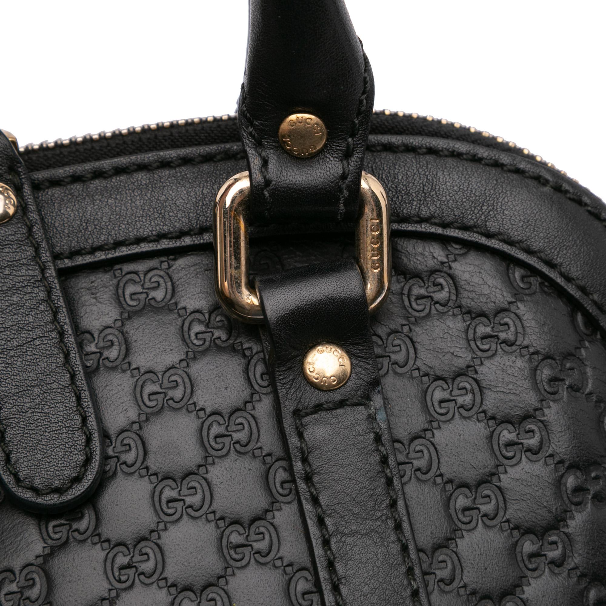 Gucci Mini Microguccissima Dome Satchel