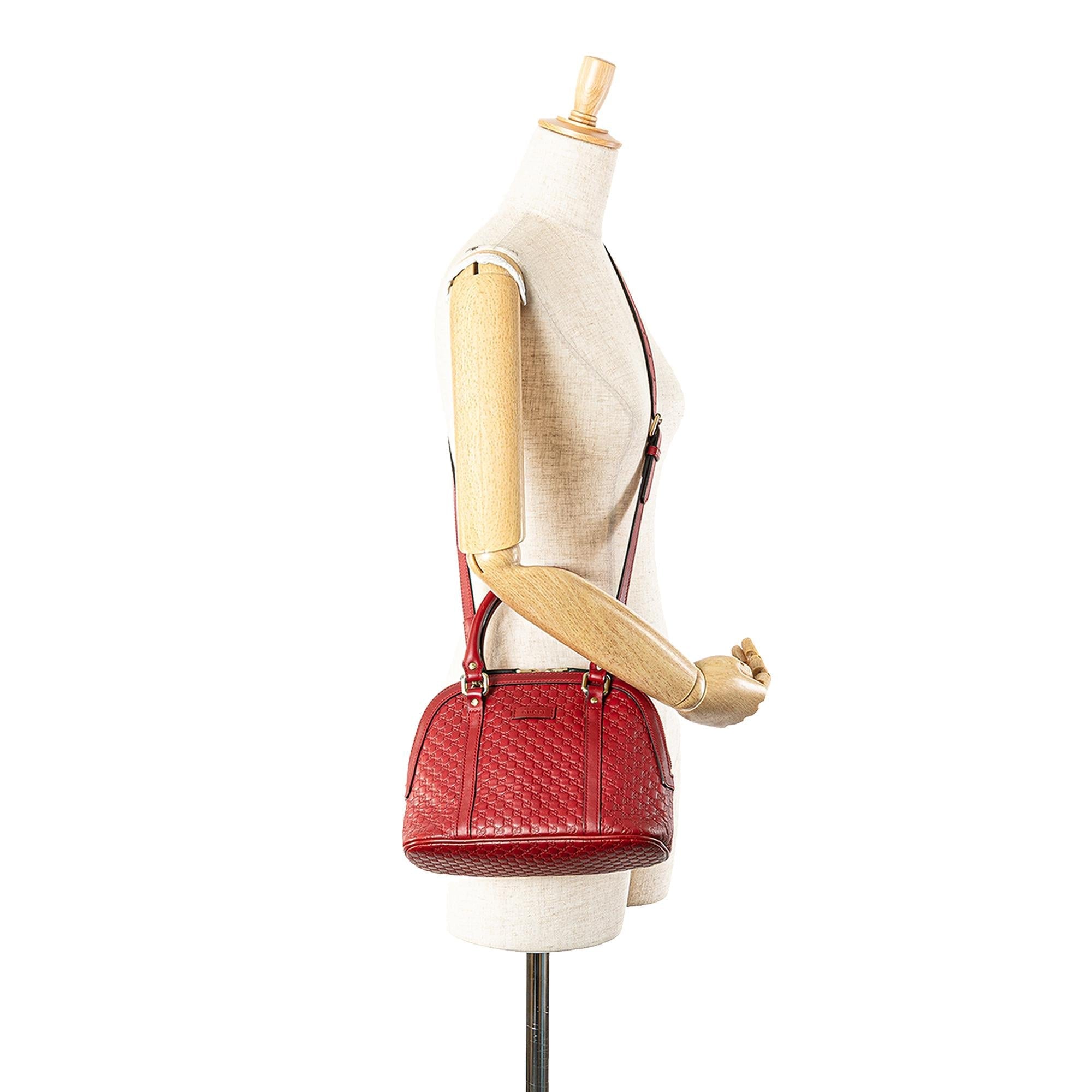 Gucci Mini Microguccissima Dome Satchel