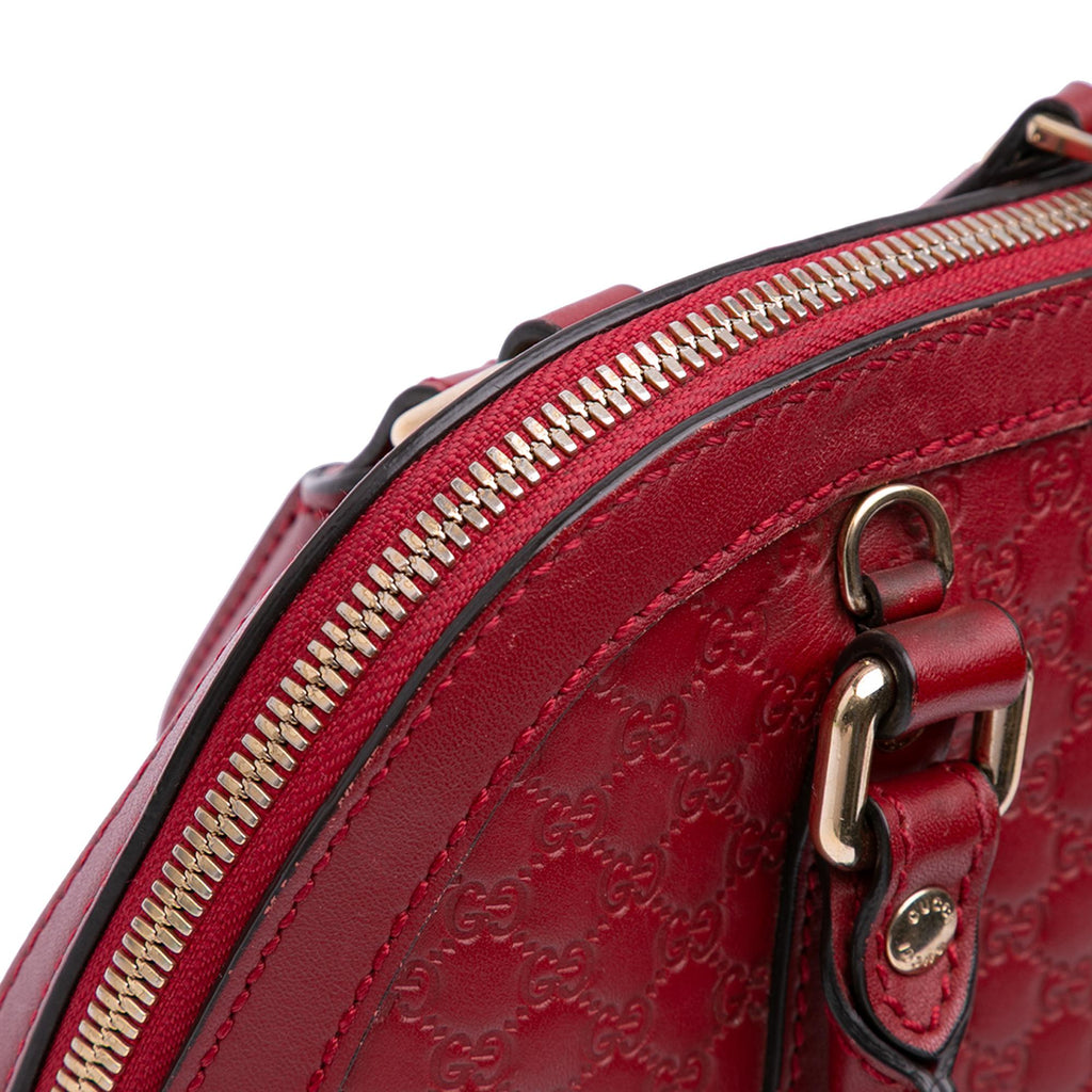 Gucci Mini Microguccissima Dome Satchel