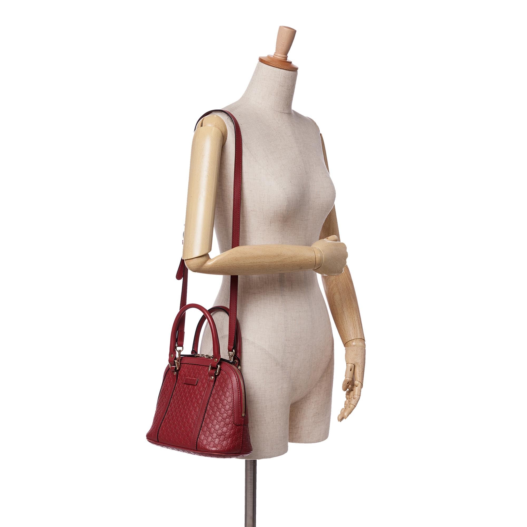 Gucci Mini Microguccissima Dome Satchel