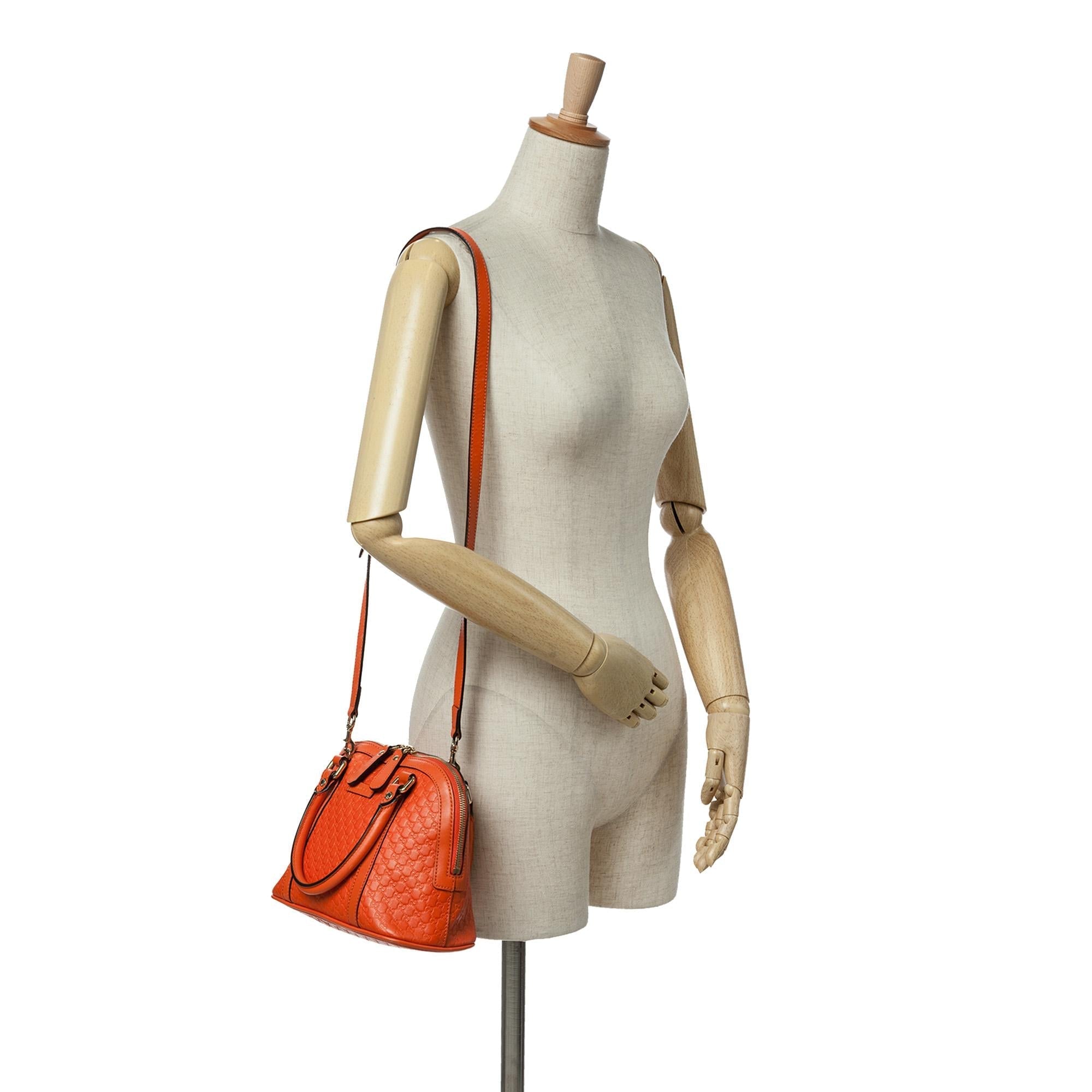 Gucci Mini Microguccissima Dome Satchel