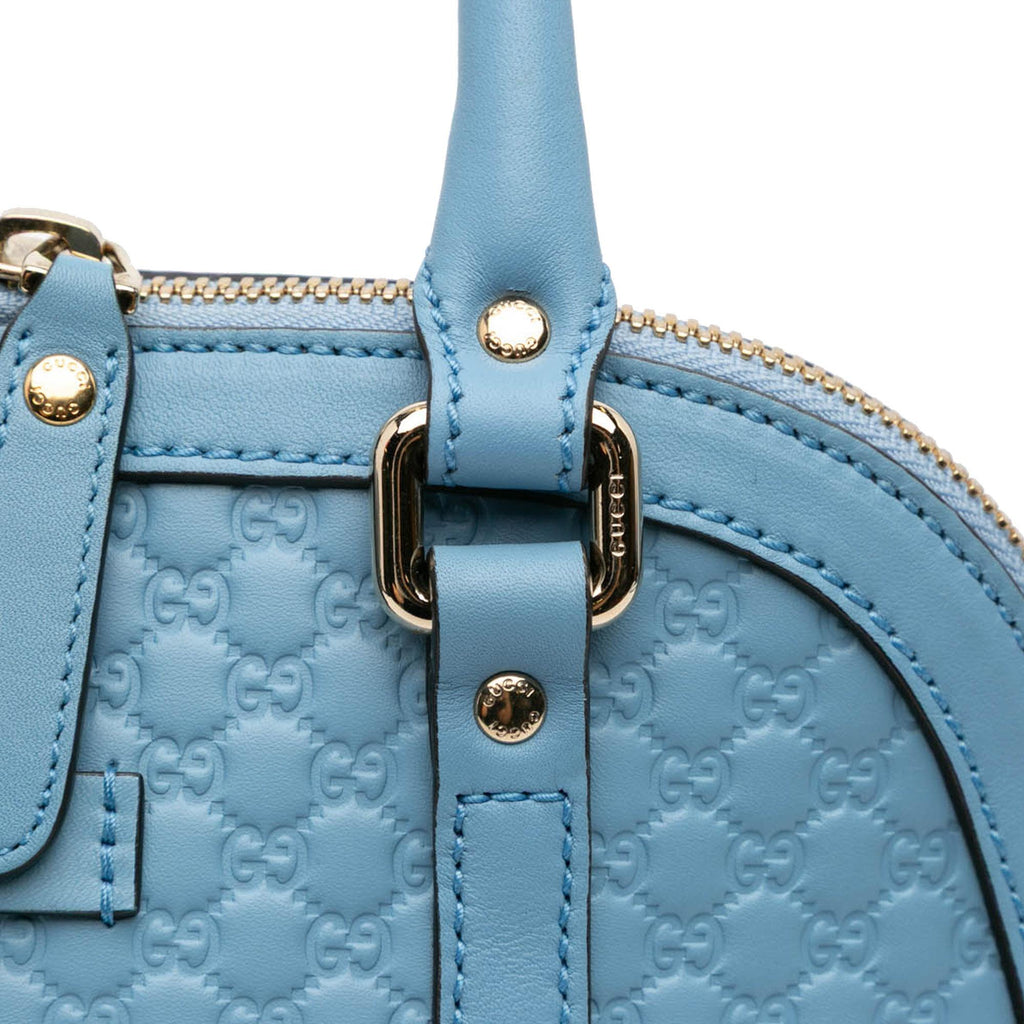 Gucci Mini Microguccissima Dome Satchel