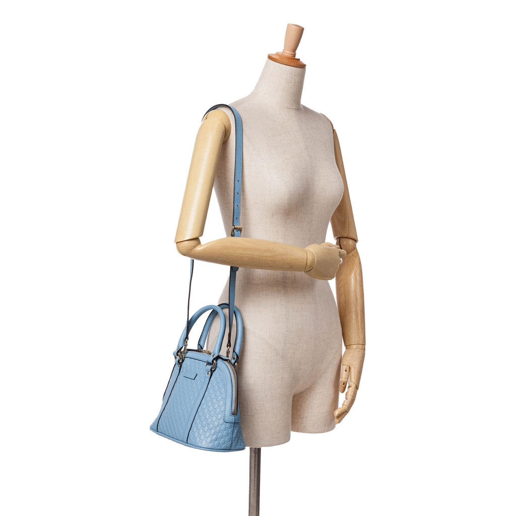 Gucci Mini Microguccissima Dome Satchel