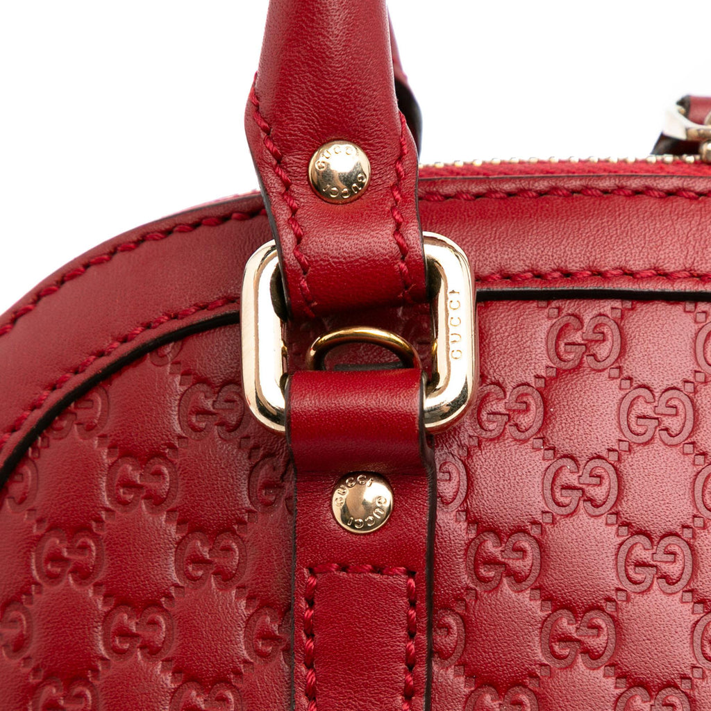 Gucci Mini Microguccissima Dome Satchel