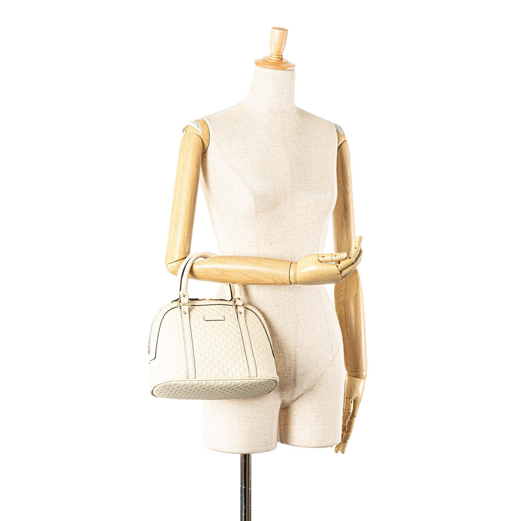 Gucci Mini Microguccissima Dome Satchel