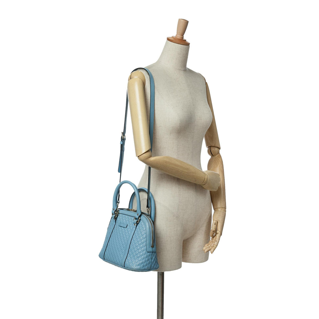 Gucci Mini Microguccissima Dome Satchel