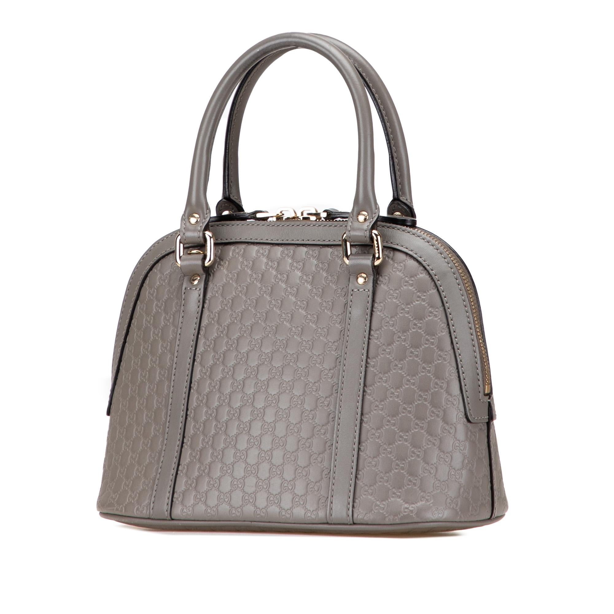 Gucci Mini Microguccissima Dome Satchel