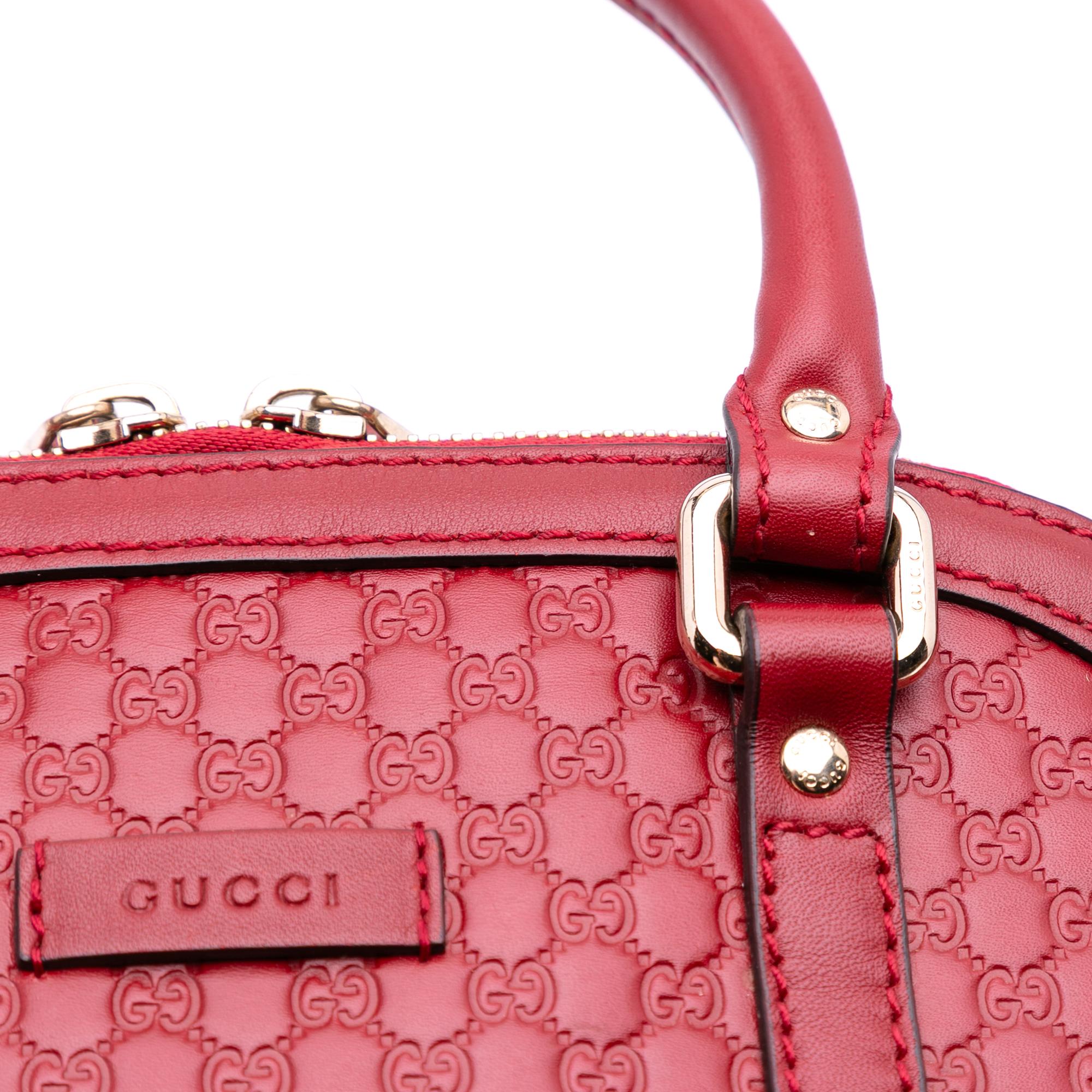 Gucci Mini Microguccissima Dome Satchel