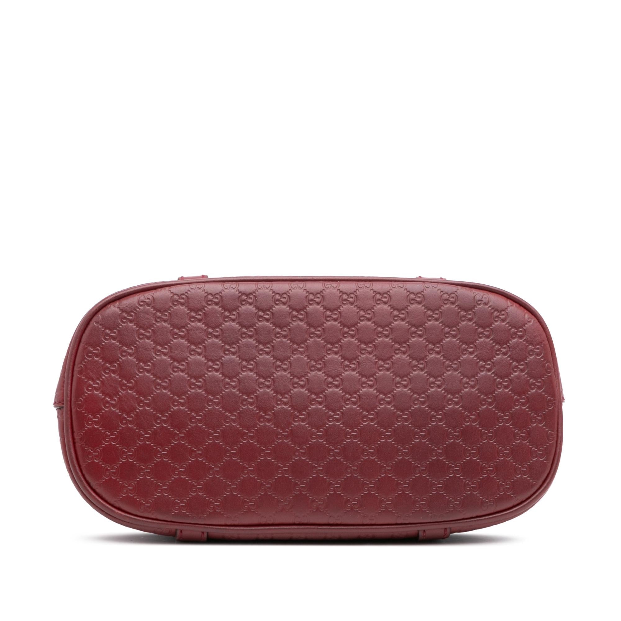 Gucci Mini Microguccissima Dome Satchel