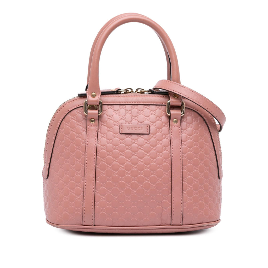 Gucci Mini Microguccissima Dome Satchel