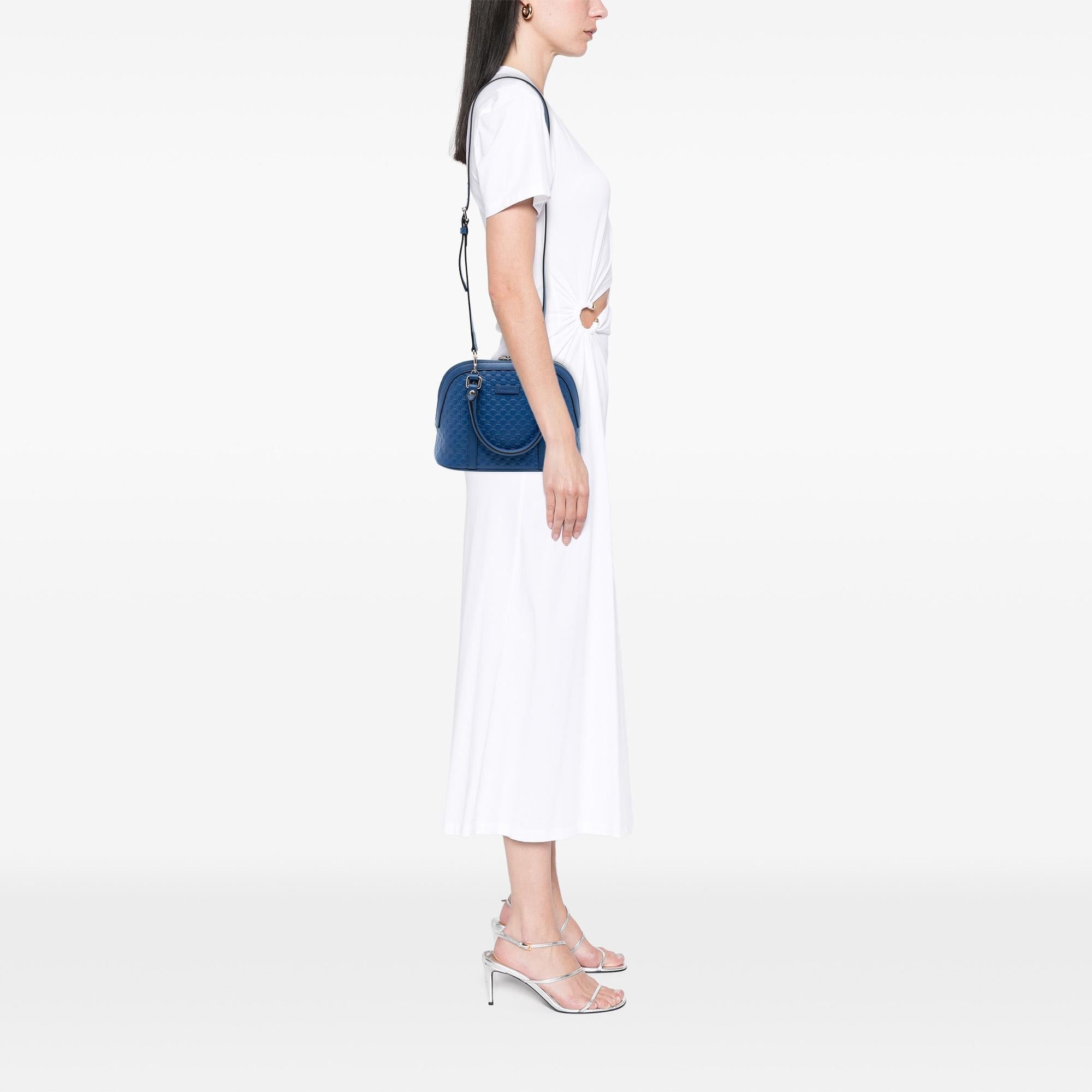 Gucci Mini Microguccissima Dome Satchel