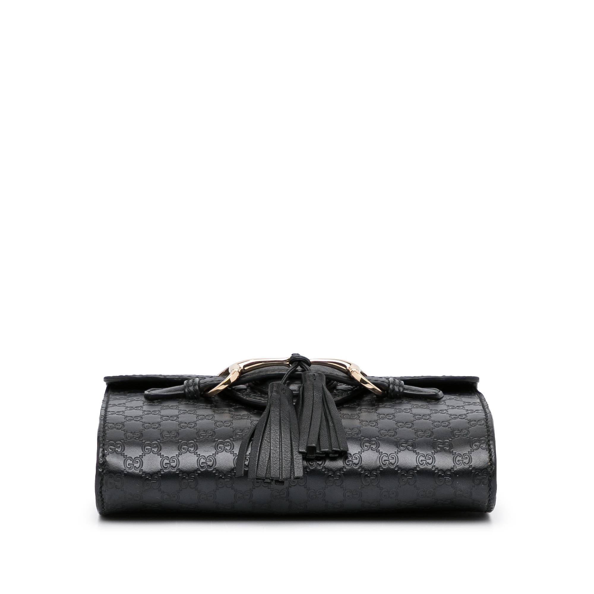 Gucci Mini Microguccissima Emily Crossbody Bag (SHG-JHzrWD)