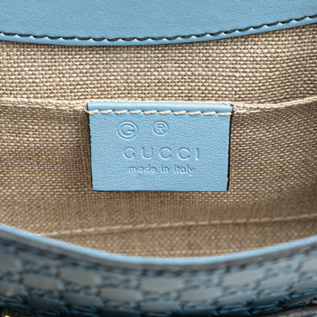 Gucci Mini Microguccissima Emily Crossbody (SHG-mvlaEB)