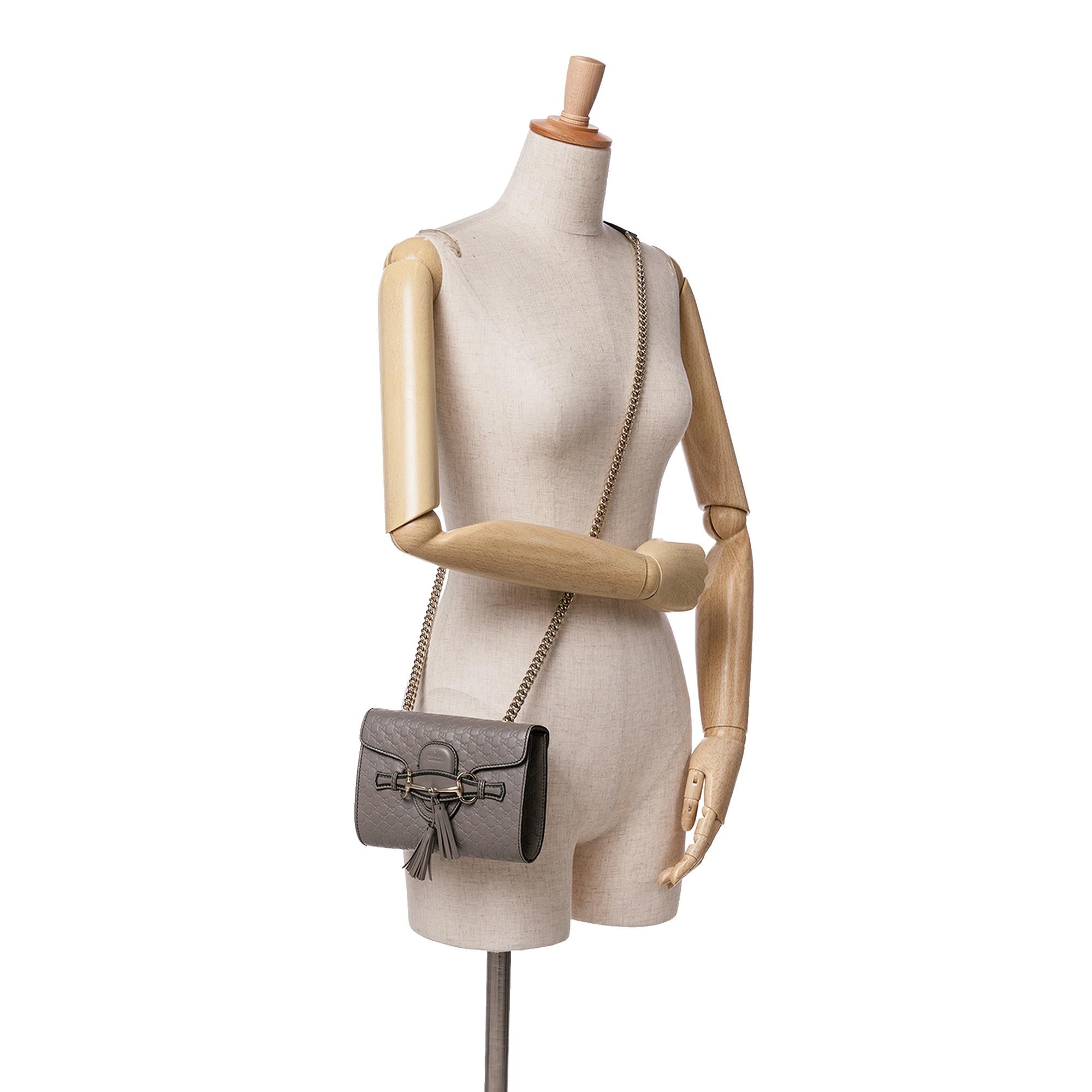 Gucci Mini Microguccissima Emily Crossbody
