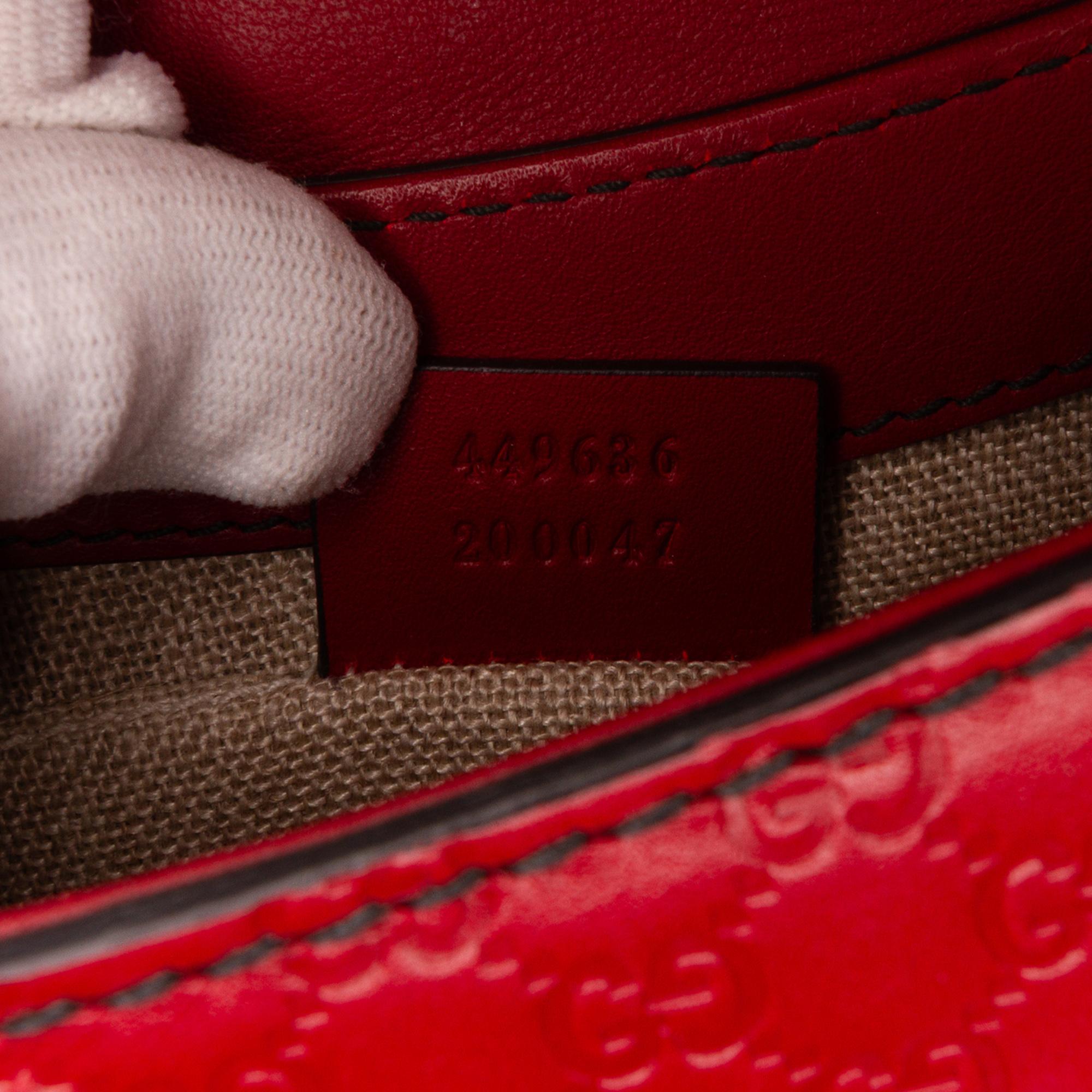 Gucci Mini Microguccissima Emily Crossbody