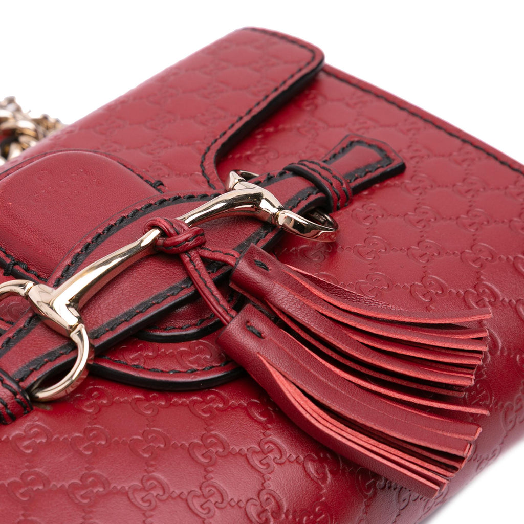Gucci Mini Microguccissima Emily Crossbody