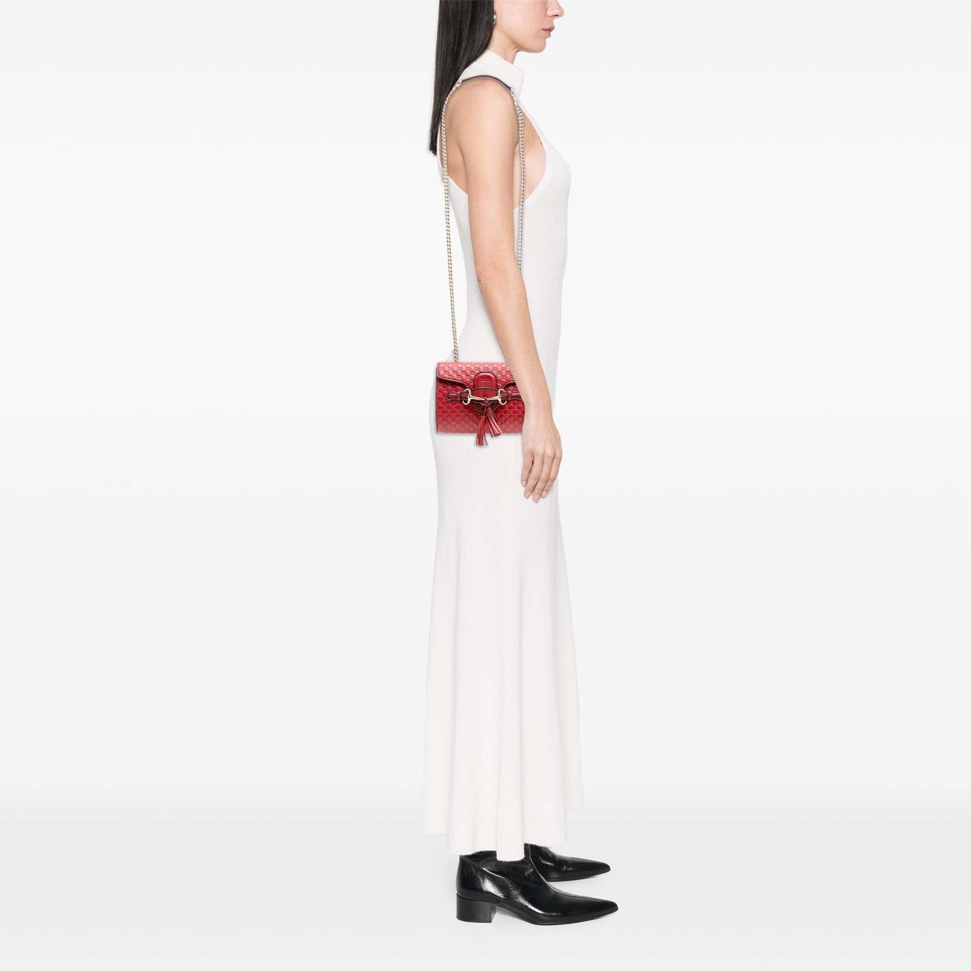 Gucci Mini Microguccissima Emily Crossbody