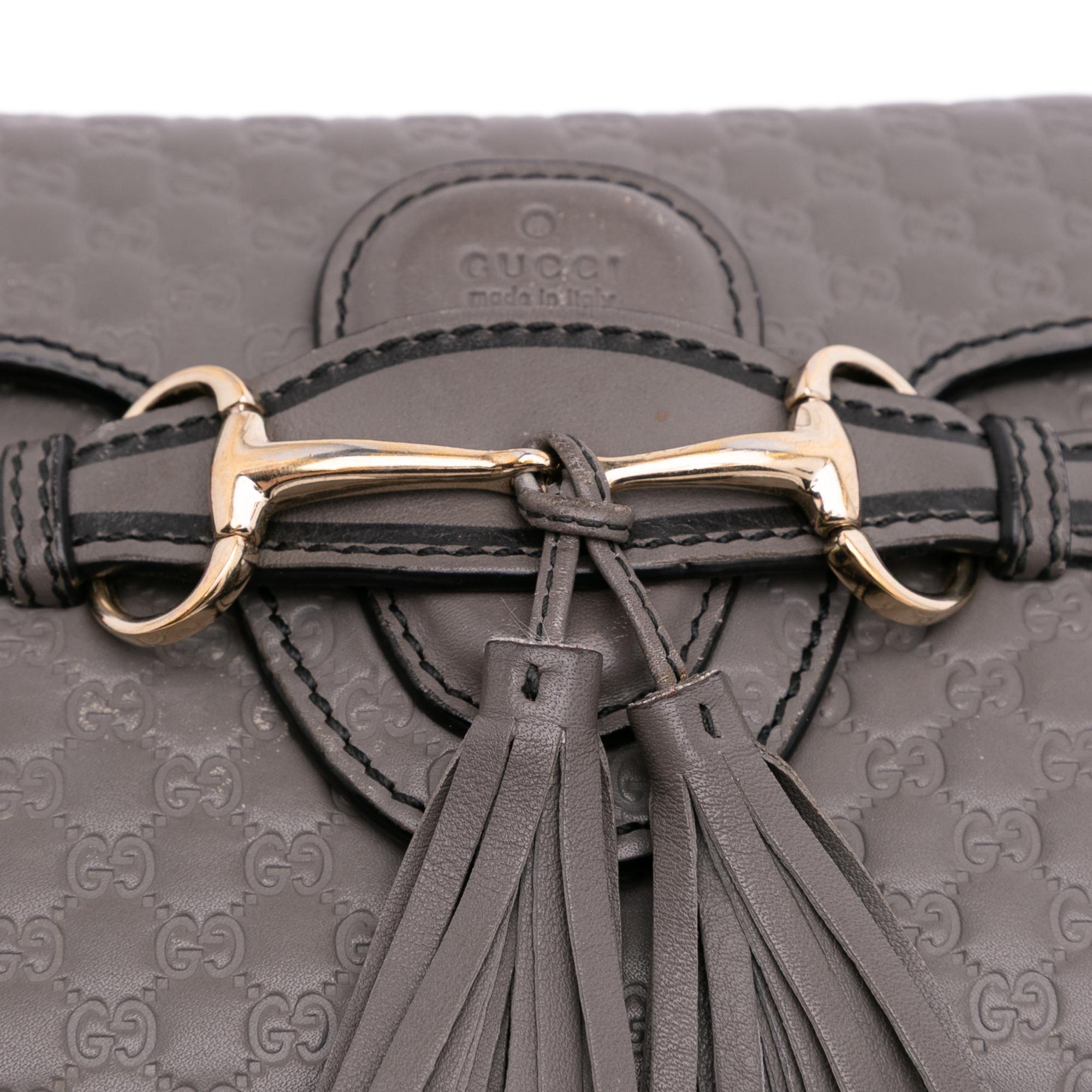 Gucci Mini Microguccissima Emily Crossbody