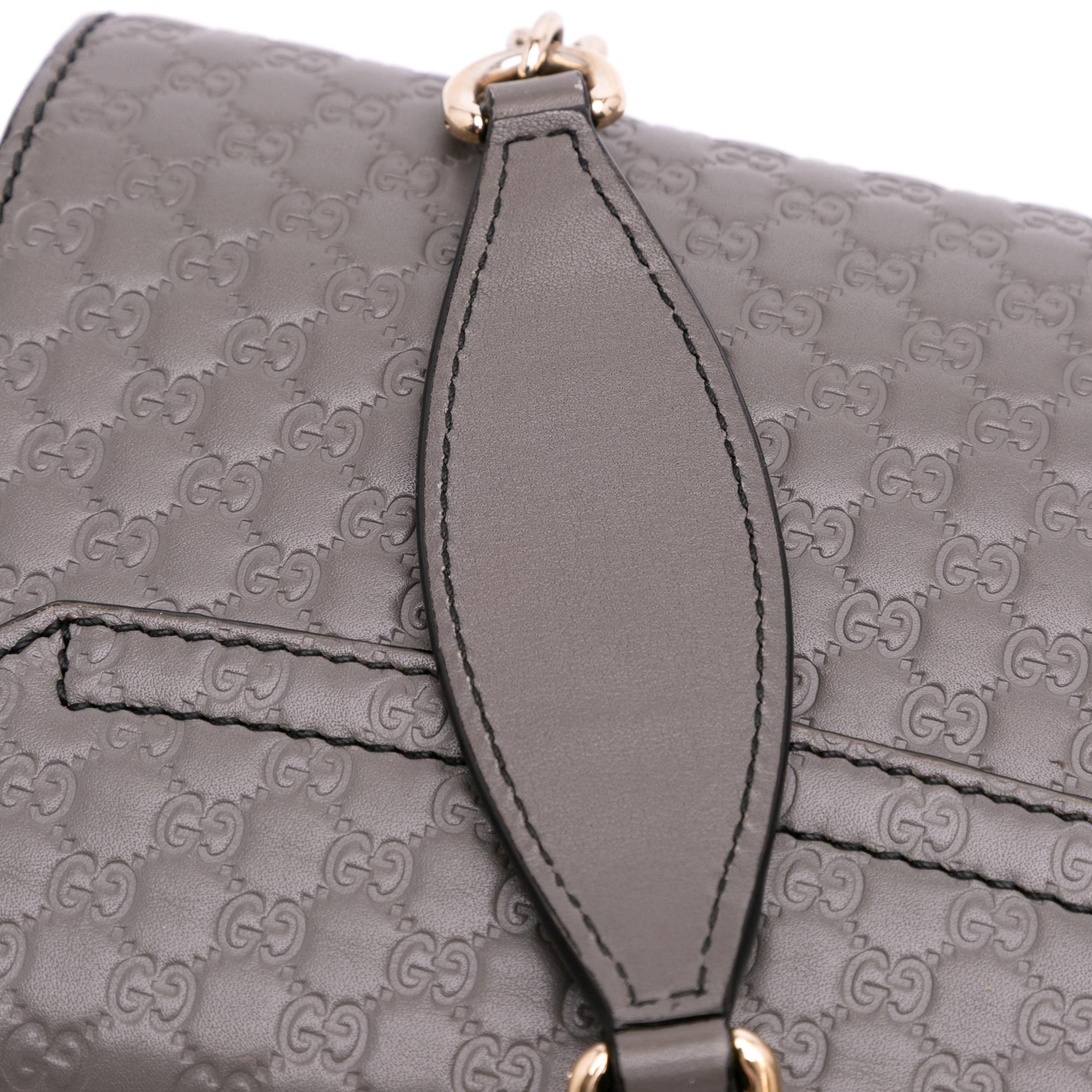 Gucci Mini Microguccissima Emily Crossbody
