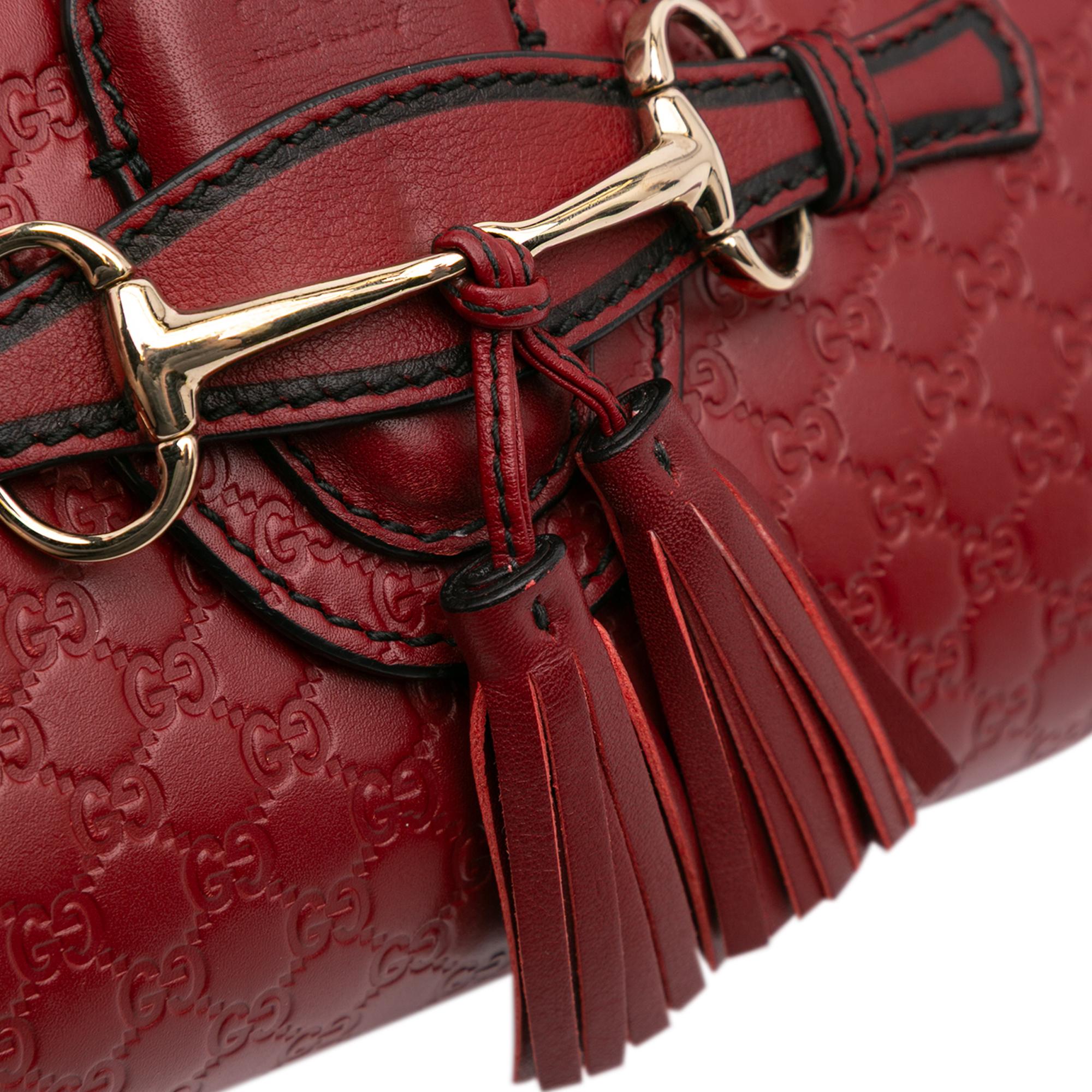 Gucci Mini Microguccissima Emily Crossbody