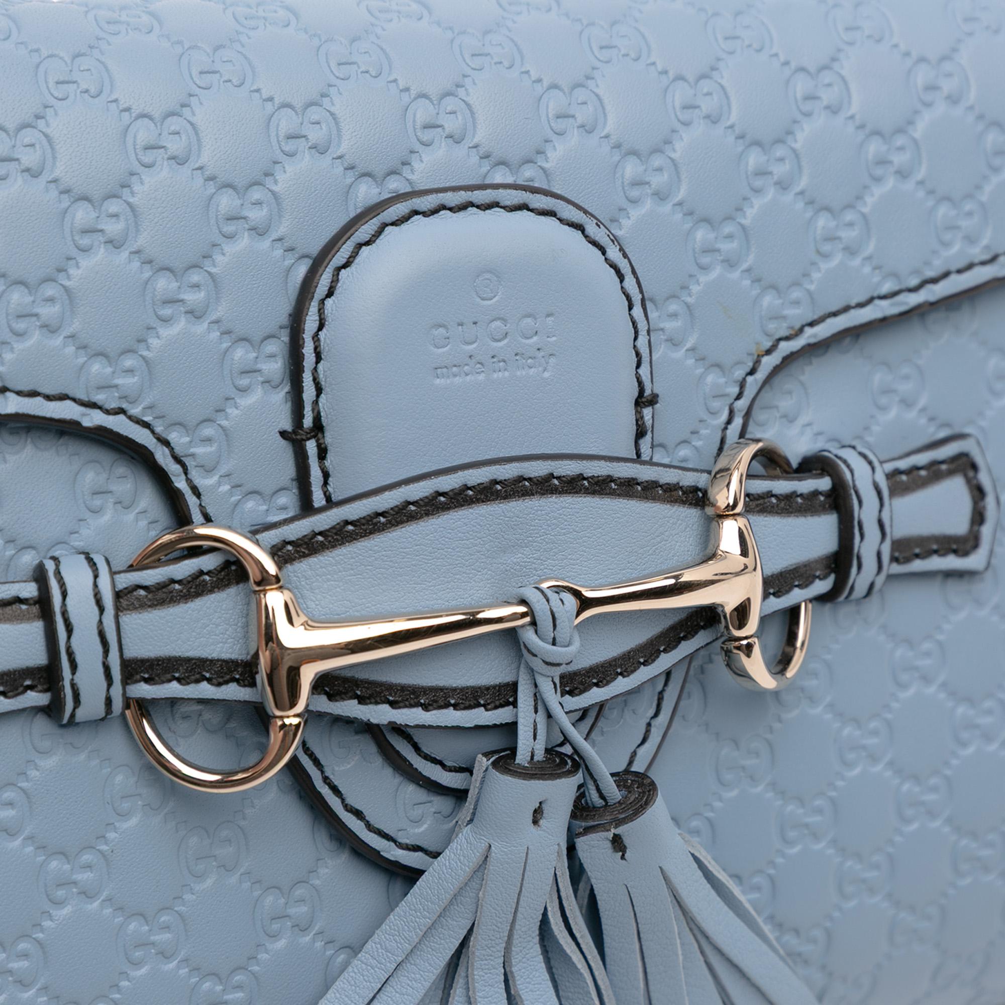 Gucci Mini Microguccissima Emily Crossbody