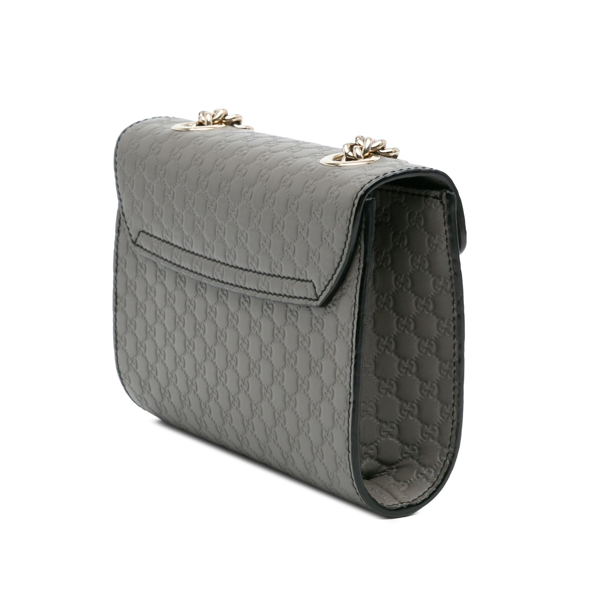 Gucci Mini Microguccissima Emily Crossbody