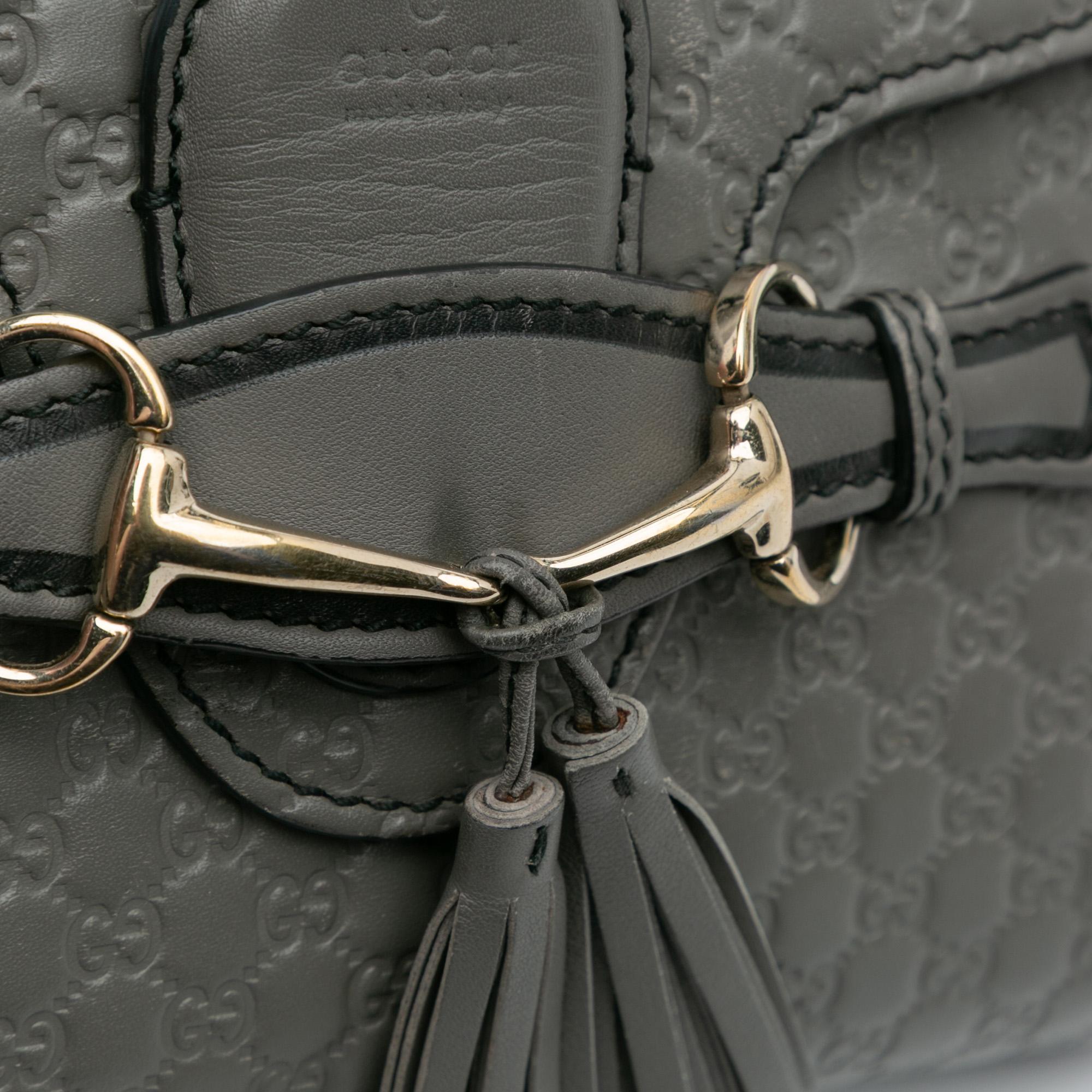 Gucci Mini Microguccissima Emily Crossbody