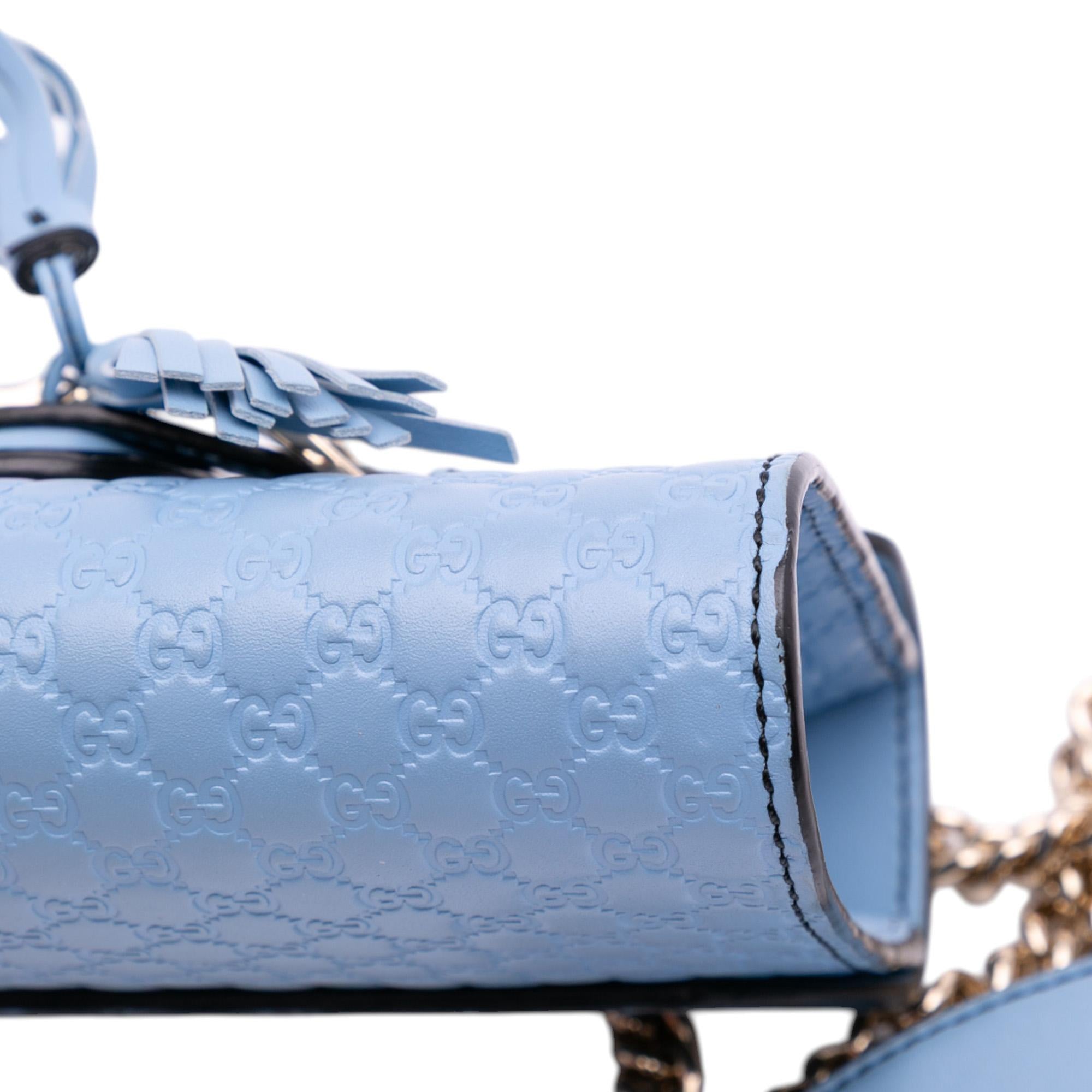 Gucci Mini Microguccissima Emily Crossbody