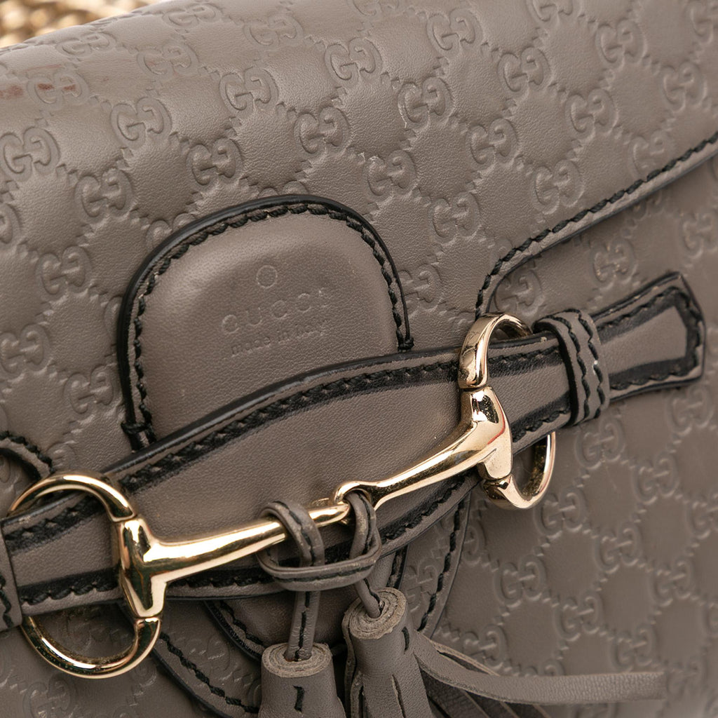 Gucci Mini Microguccissima Emily Crossbody
