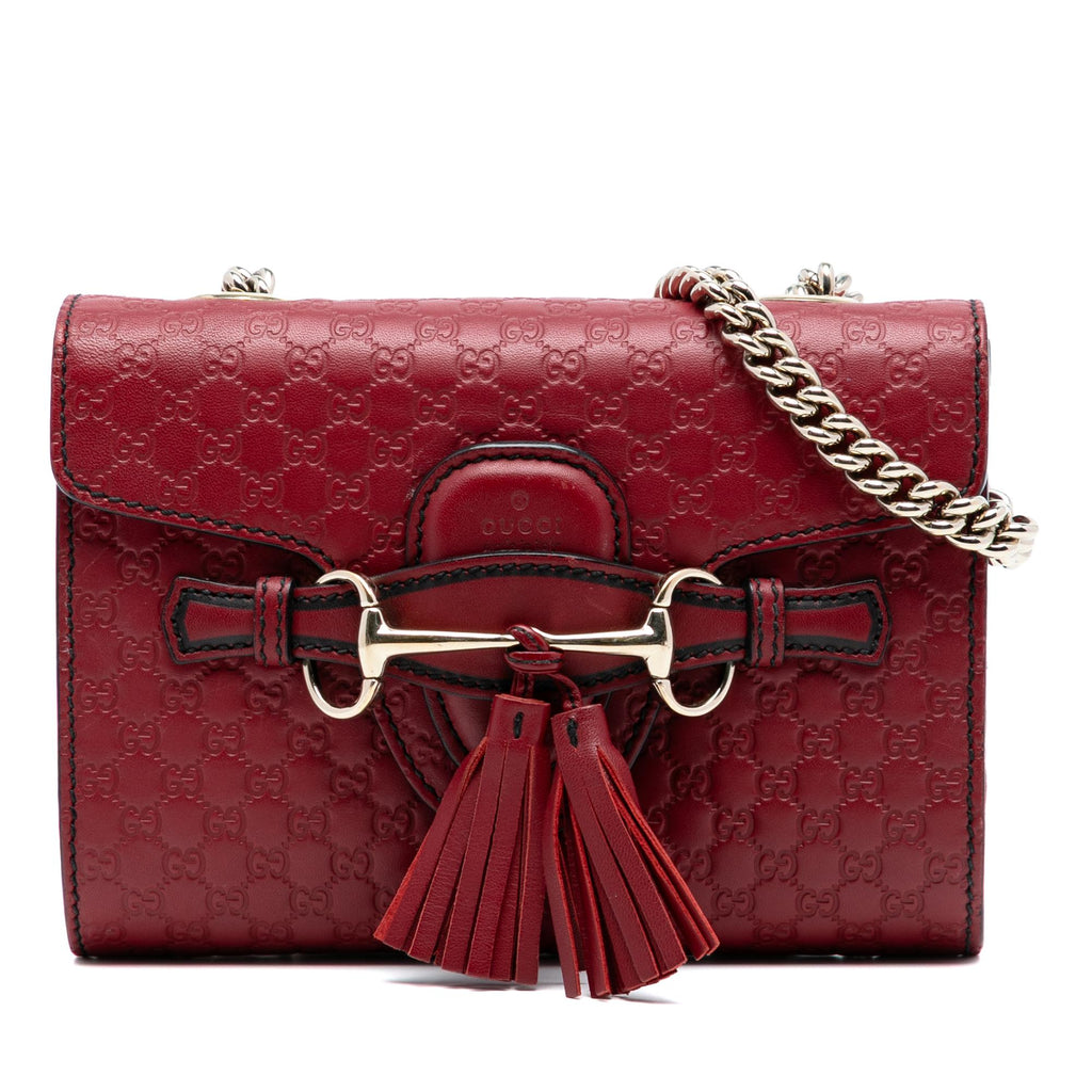 Gucci Mini Microguccissima Emily Crossbody