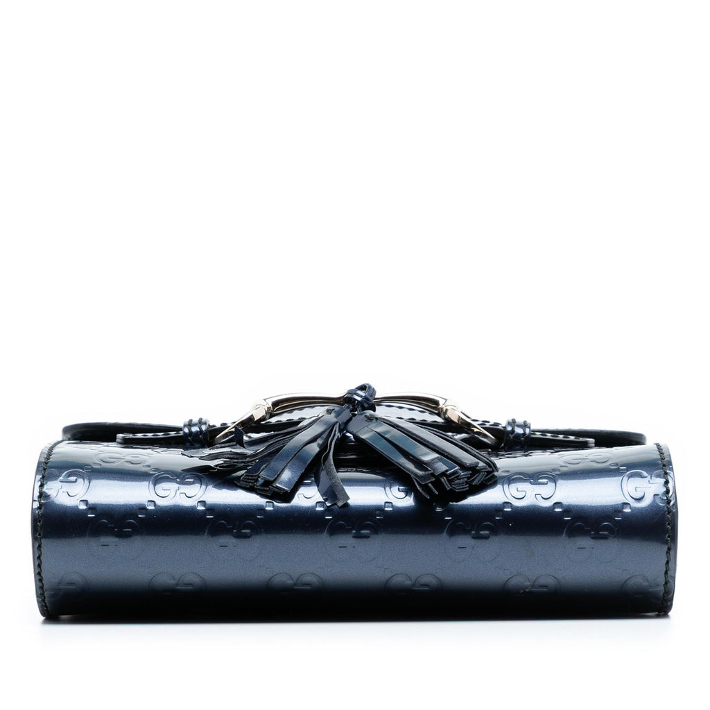Gucci Mini PatLBt Guccissima Emily Crossbody