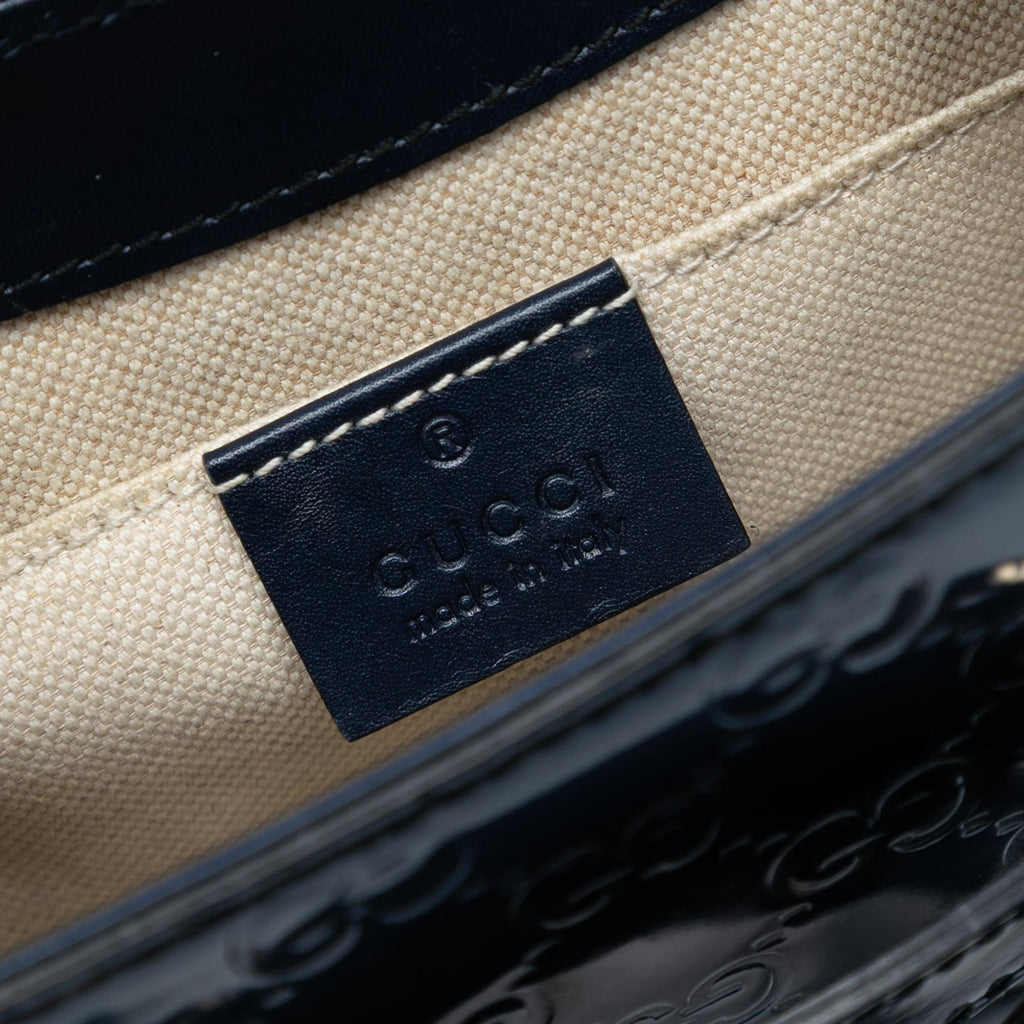 Gucci Mini PatLBt Guccissima Emily Crossbody