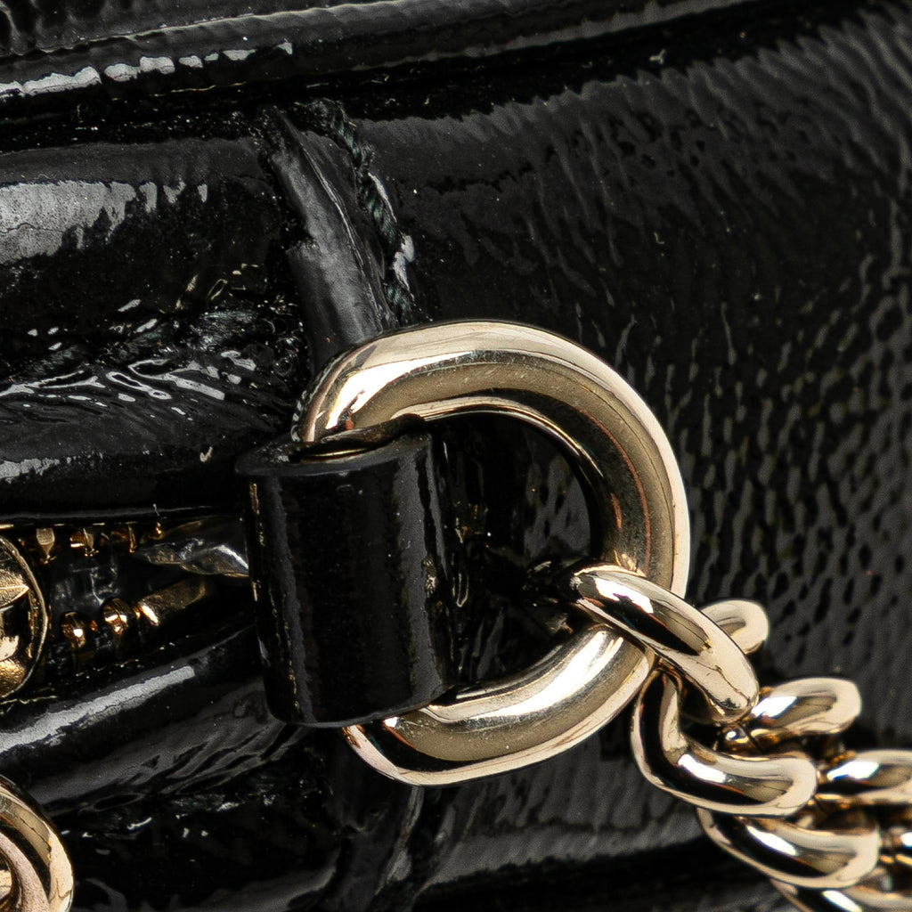 Gucci Mini PatLBt Soho Chain Bag