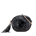 Gucci Mini PatLBt Soho Chain Bag