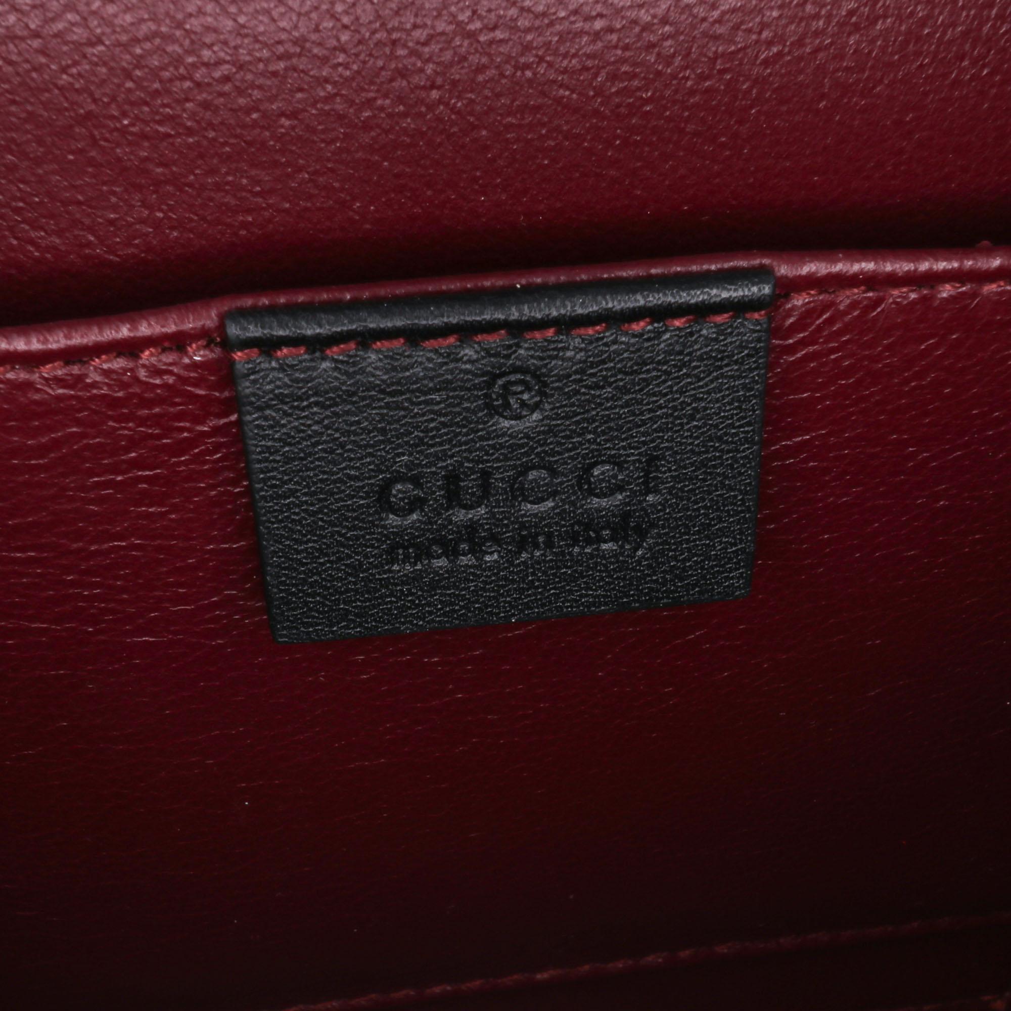 Gucci Mini PatLBt Sylvie 1969 Top Handle Bag