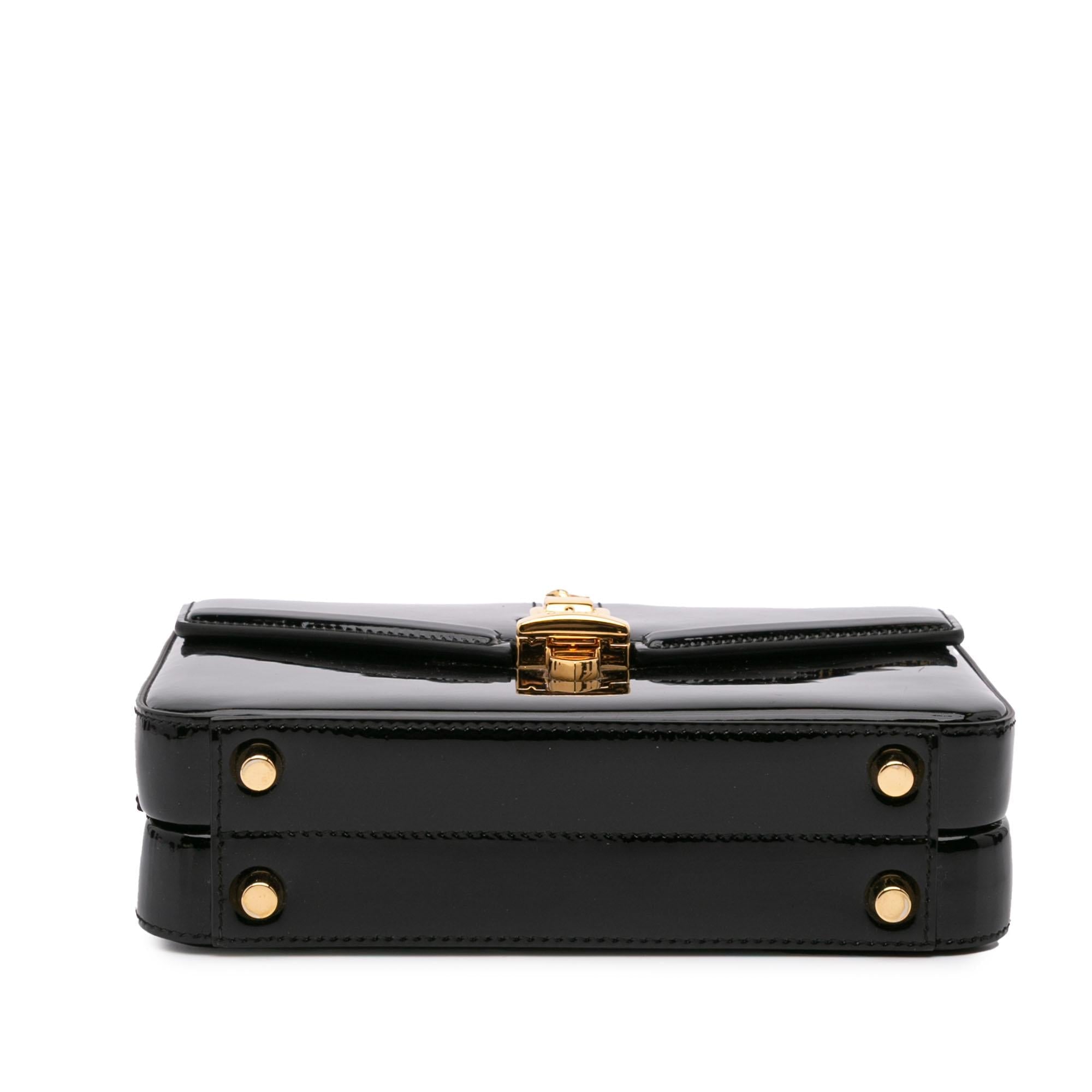 Gucci Mini PatLBt Sylvie 1969 Top Handle Bag