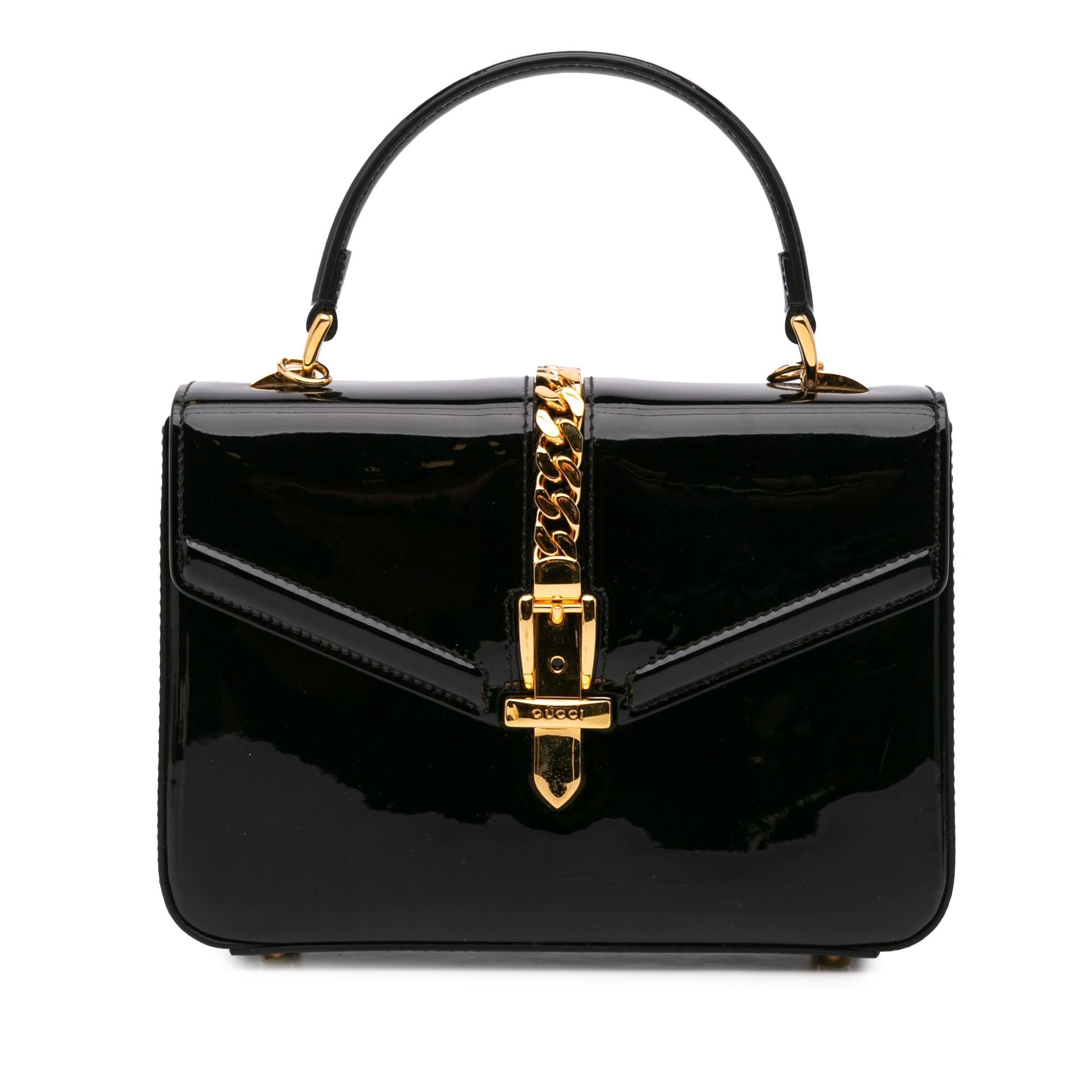 Gucci Mini PatLBt Sylvie 1969 Top Handle Bag