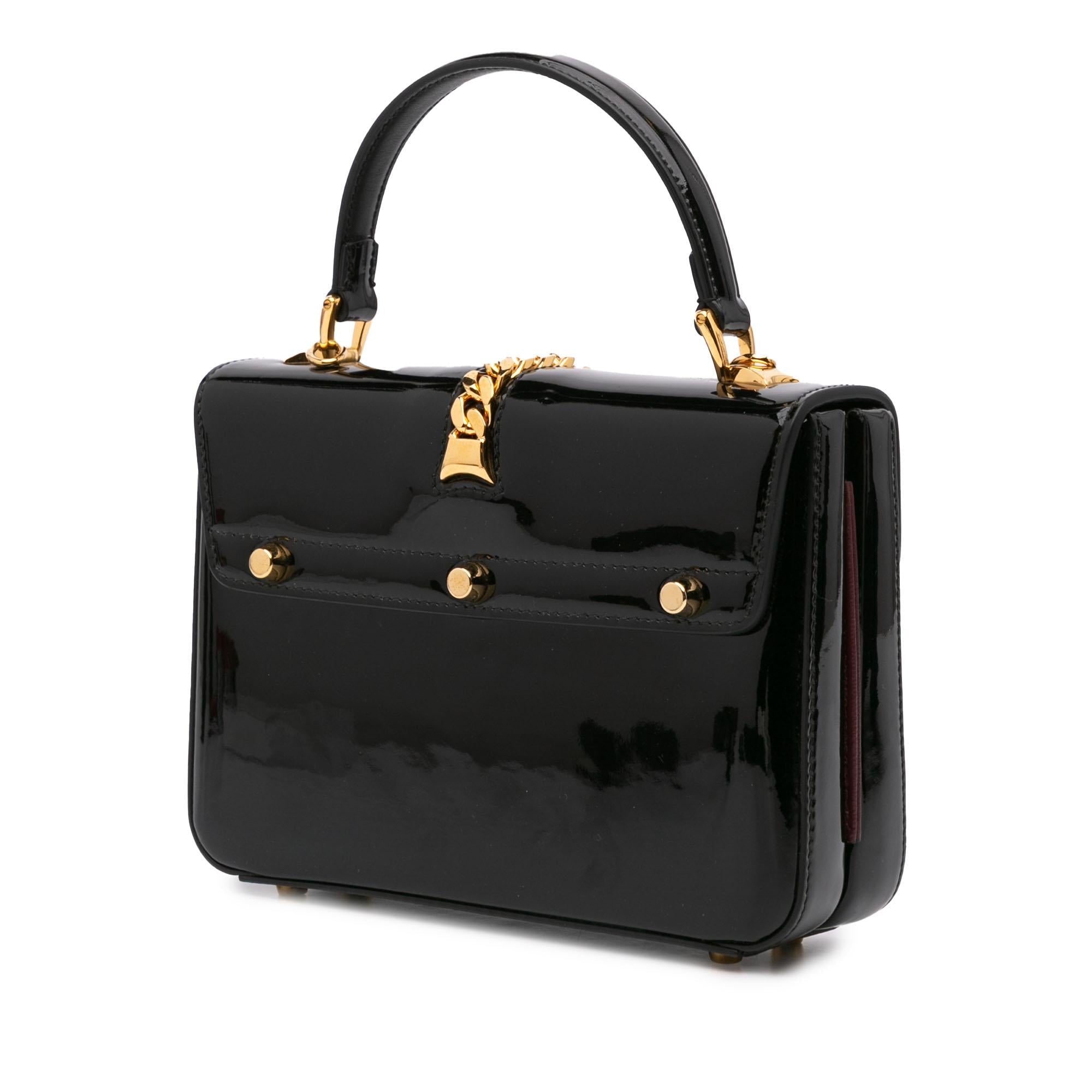 Gucci Mini PatLBt Sylvie 1969 Top Handle Bag