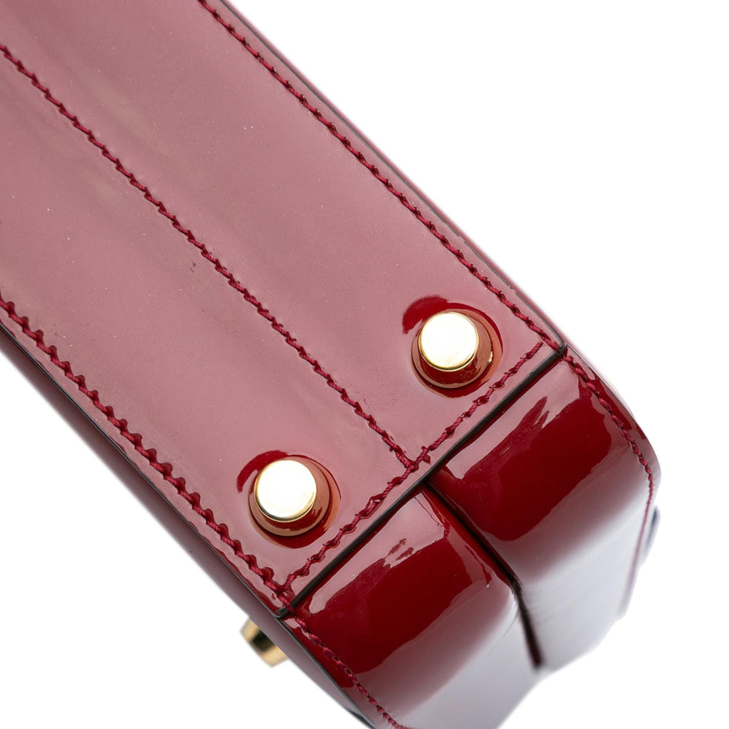 Gucci Mini PatLBt Sylvie 1969 Top Handle Bag