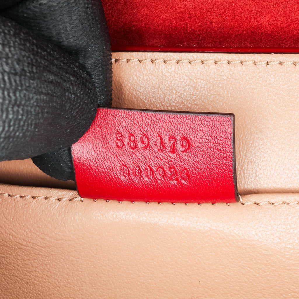 Gucci Mini PatLBt Sylvie 1969 Top Handle Bag