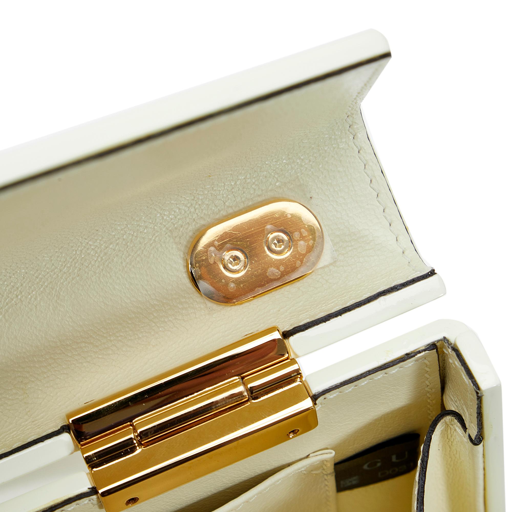 Gucci Mini Plexiglass Sylvie 1969 (SHG-RffcW2)