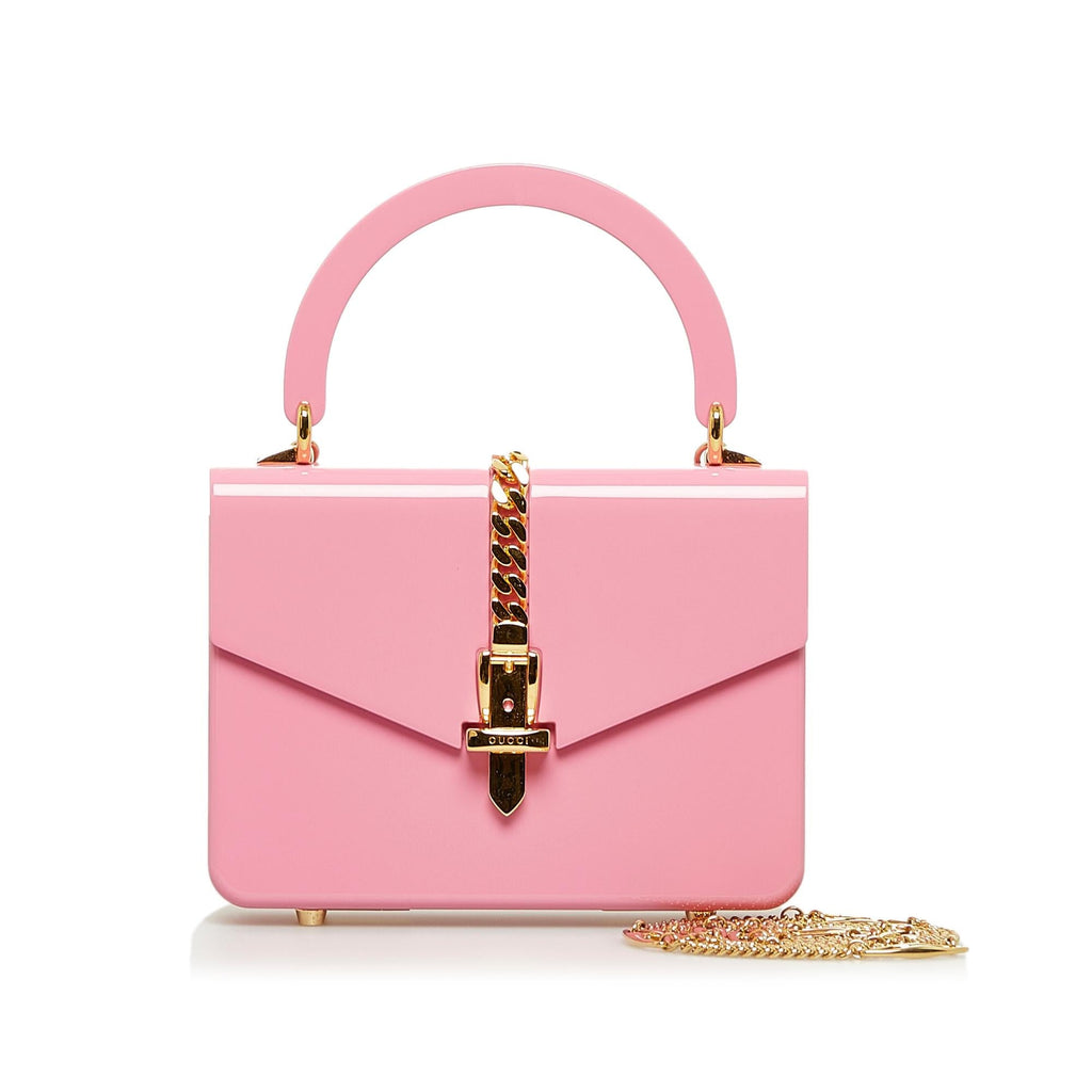 Gucci Mini Plexiglass Sylvie 1969 (SHG-orVI9i)