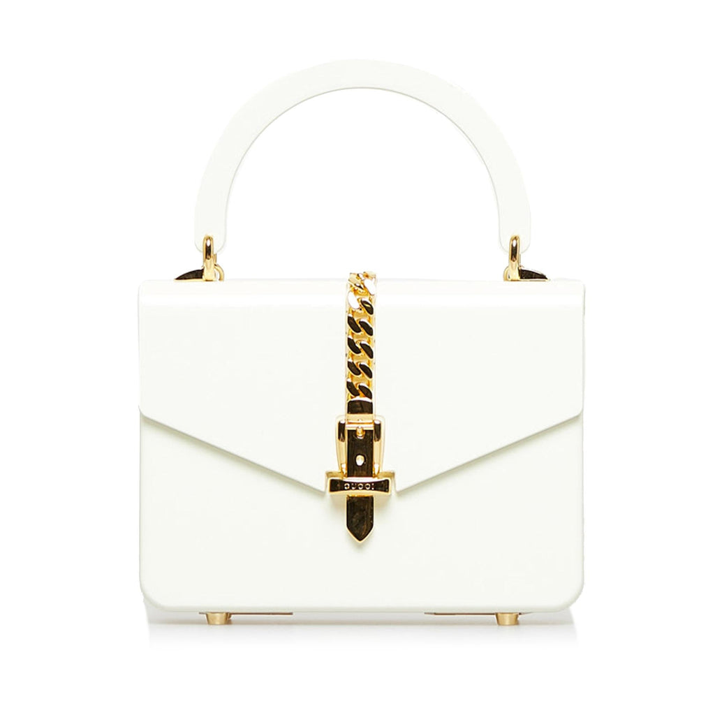 Gucci Mini Plexiglass Sylvie 1969 (SHG-Q83uco)