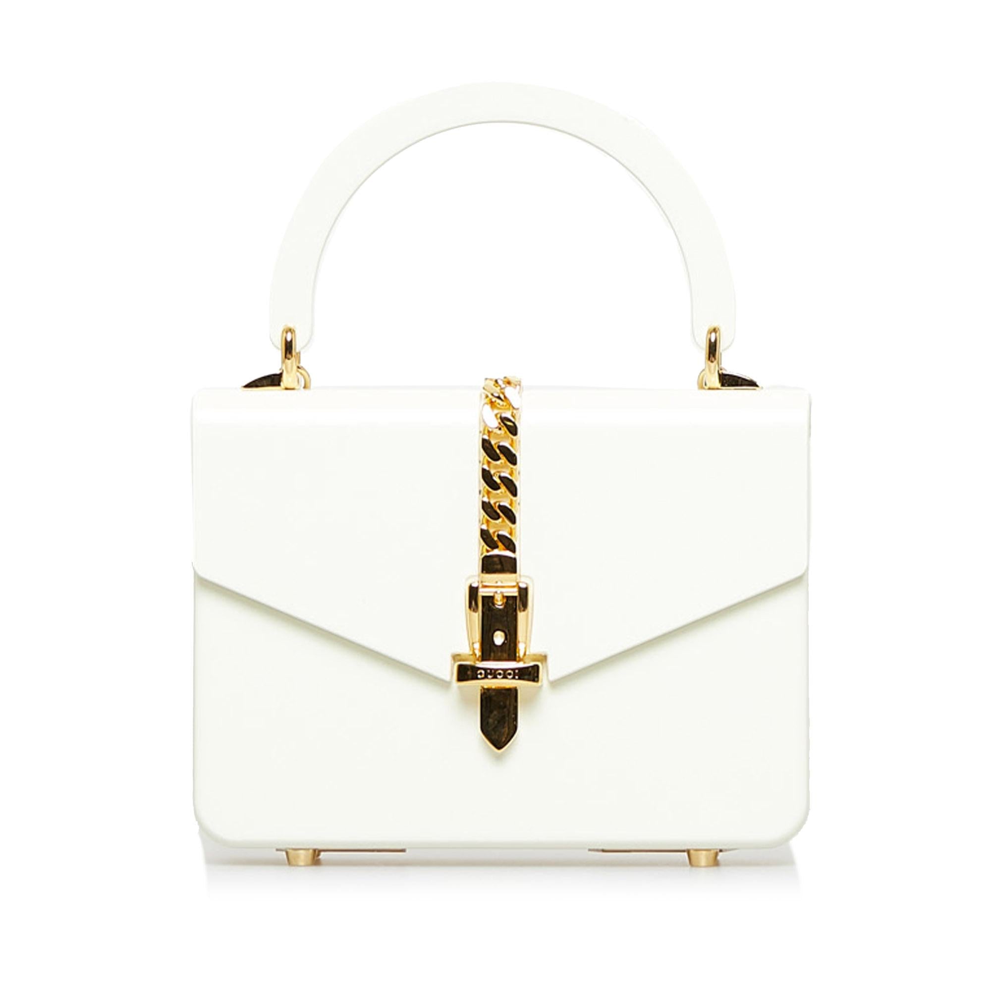 Gucci Mini Plexiglass Sylvie 1969 (SHG-Q83uco)
