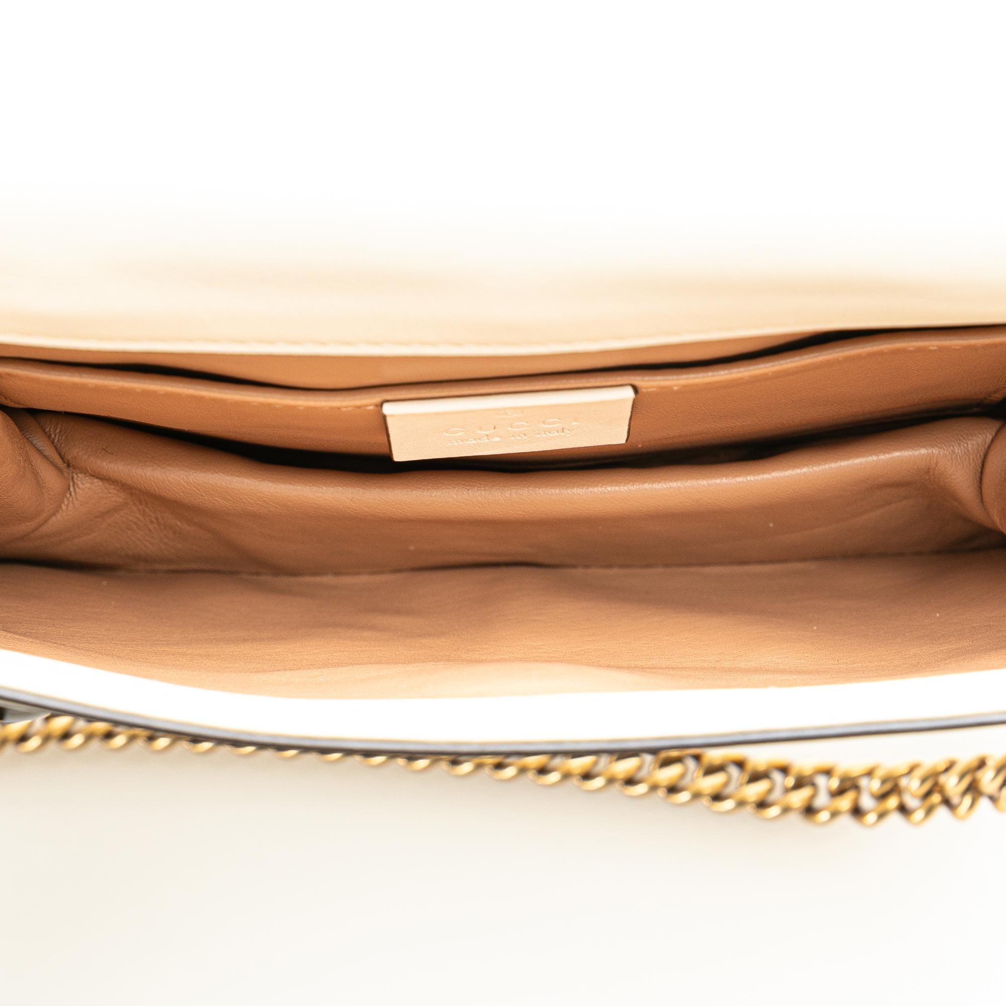 Gucci Mini QueLB Margaret Broadway Leather Satchel