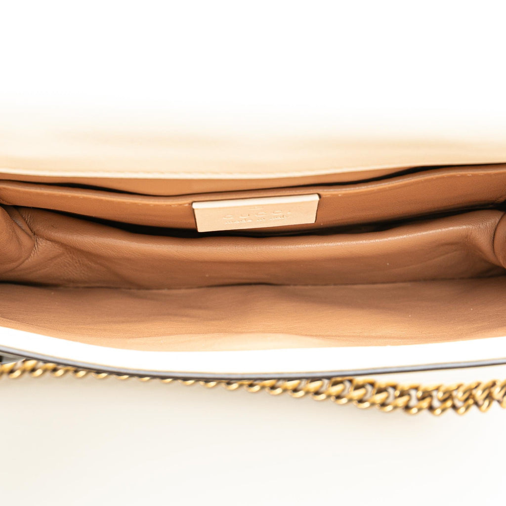 Gucci Mini QueLB Margaret Broadway Leather Satchel