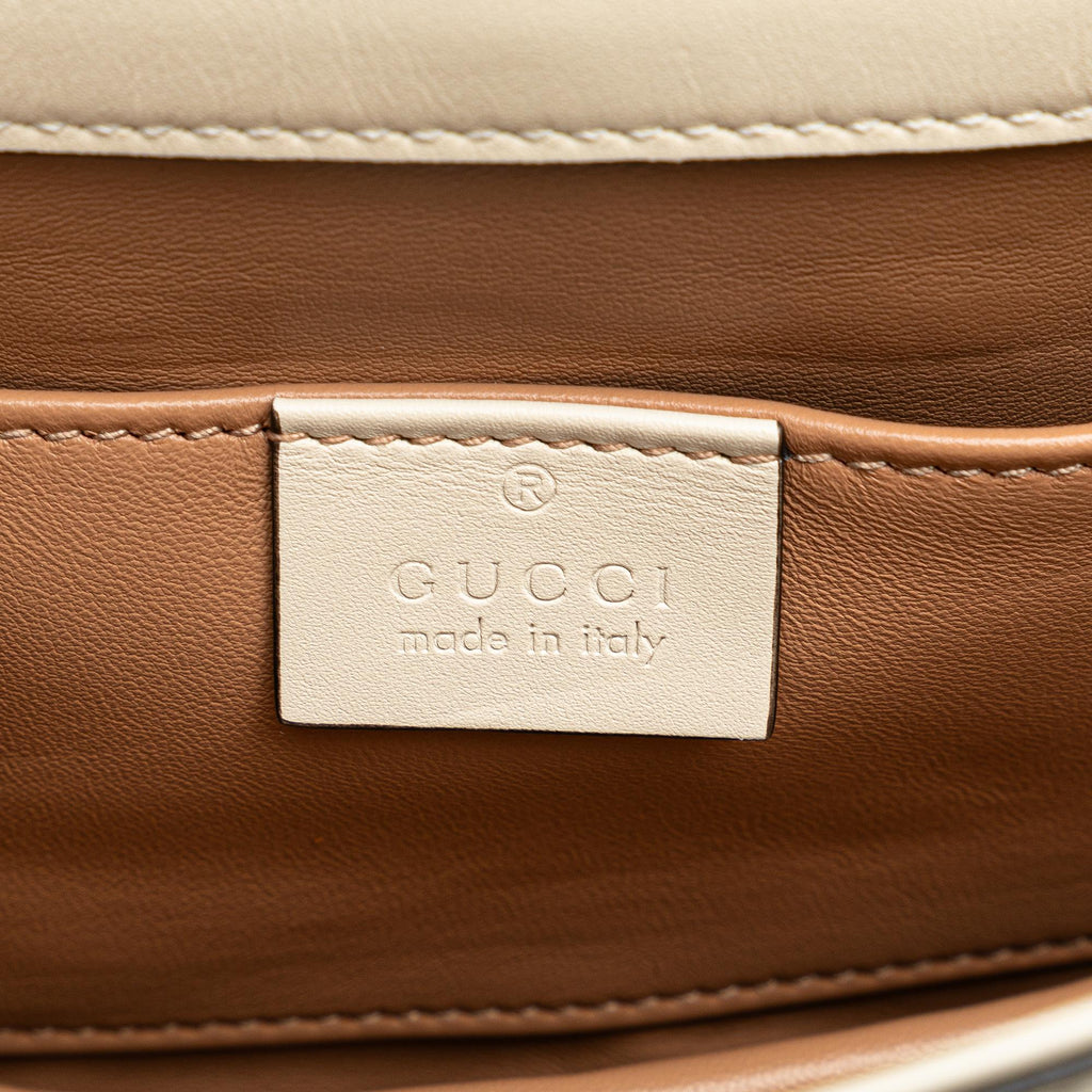 Gucci Mini QueLB Margaret Broadway Leather Satchel