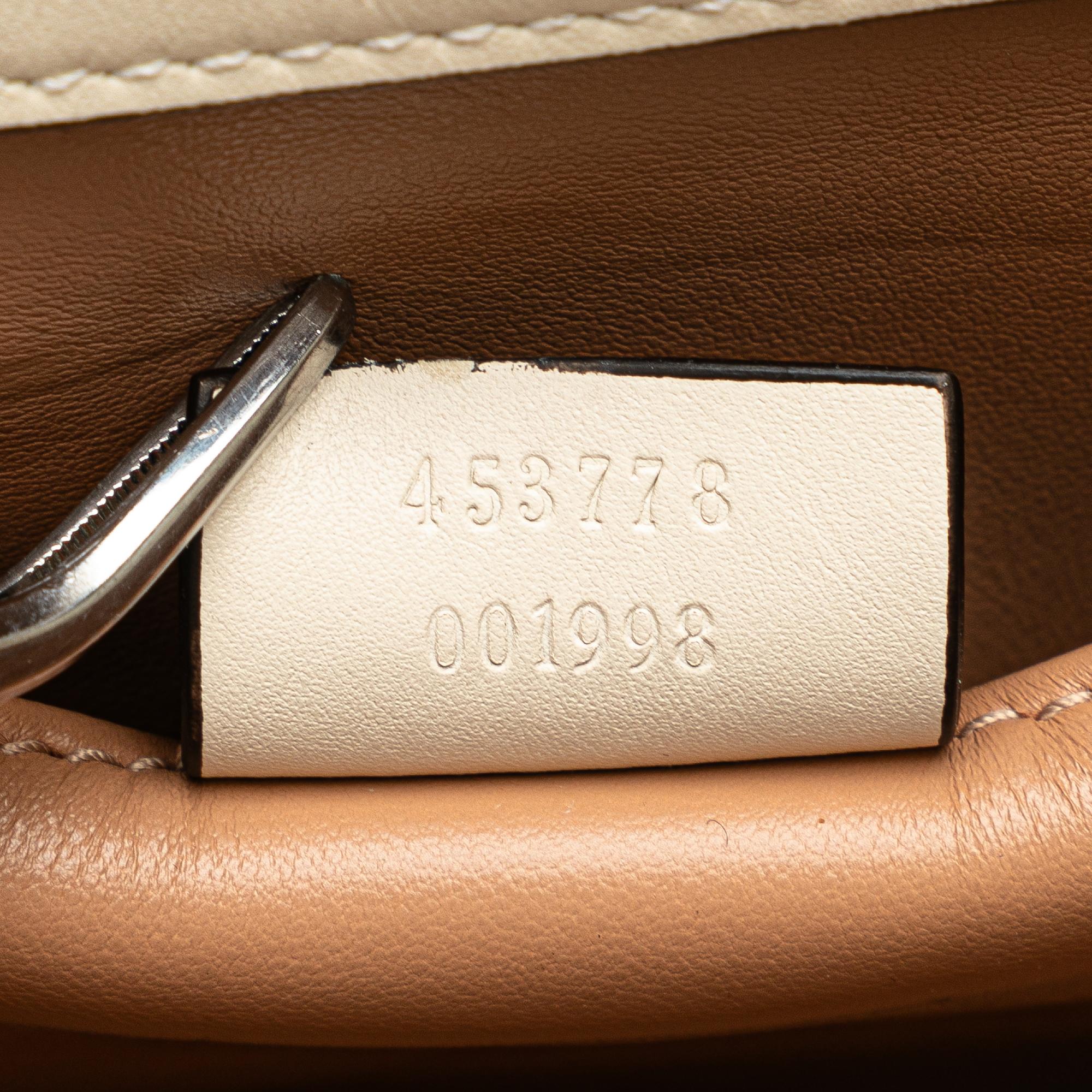 Gucci Mini QueLB Margaret Broadway Leather Satchel