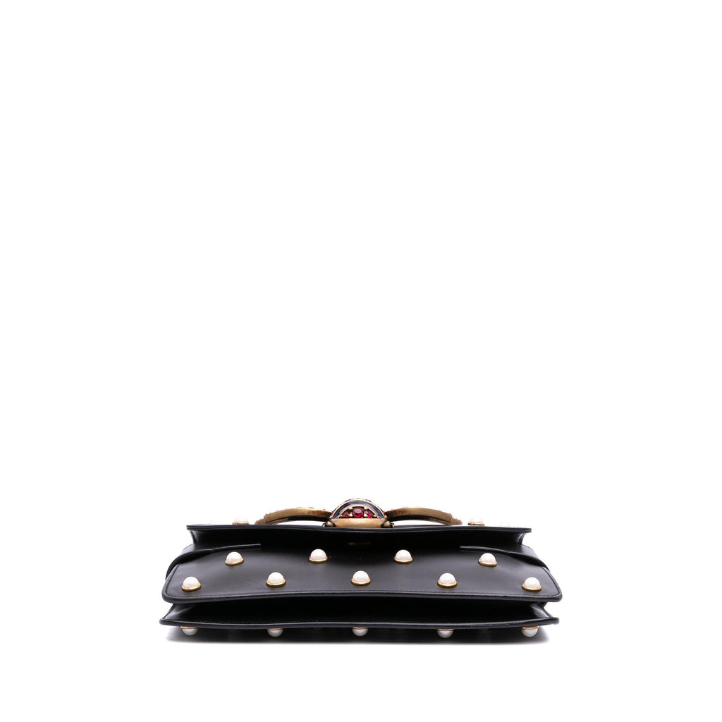 Gucci Mini QueLB Margaret Broadway Leather Satchel