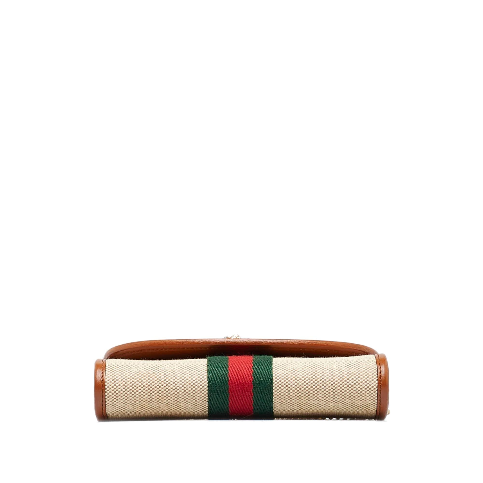 Gucci Mini Rajah Web Chain Crossbody Bag (SHG-01btm5)
